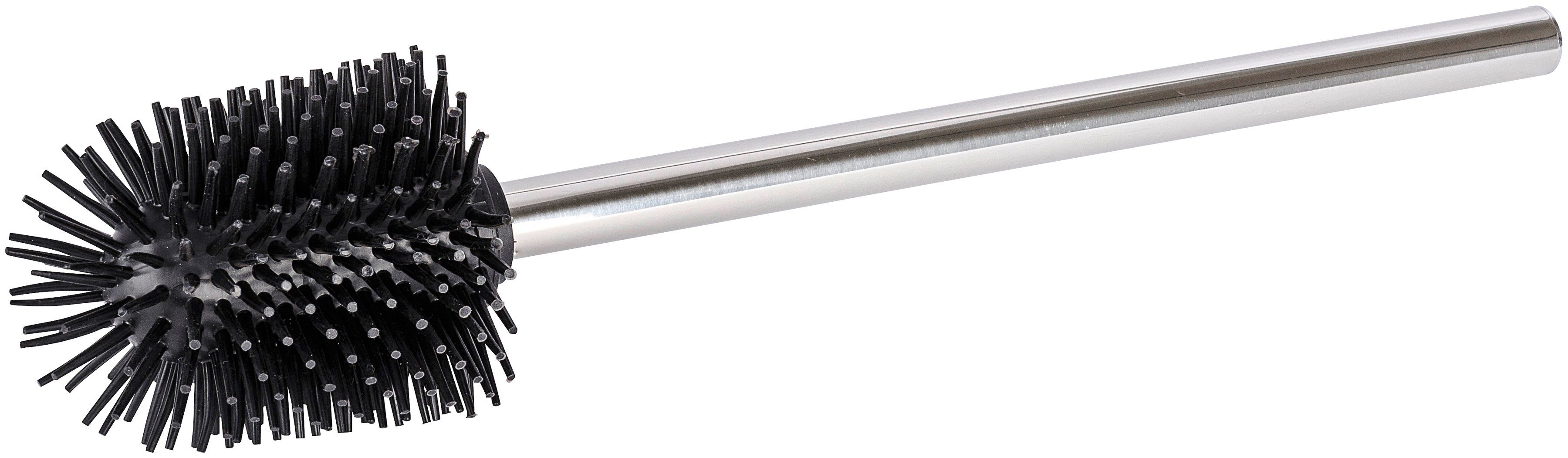 WENKO WC-Reinigungsbürste, (Set, 3-tlg), Durchmesser 7,5 cm, schwarz