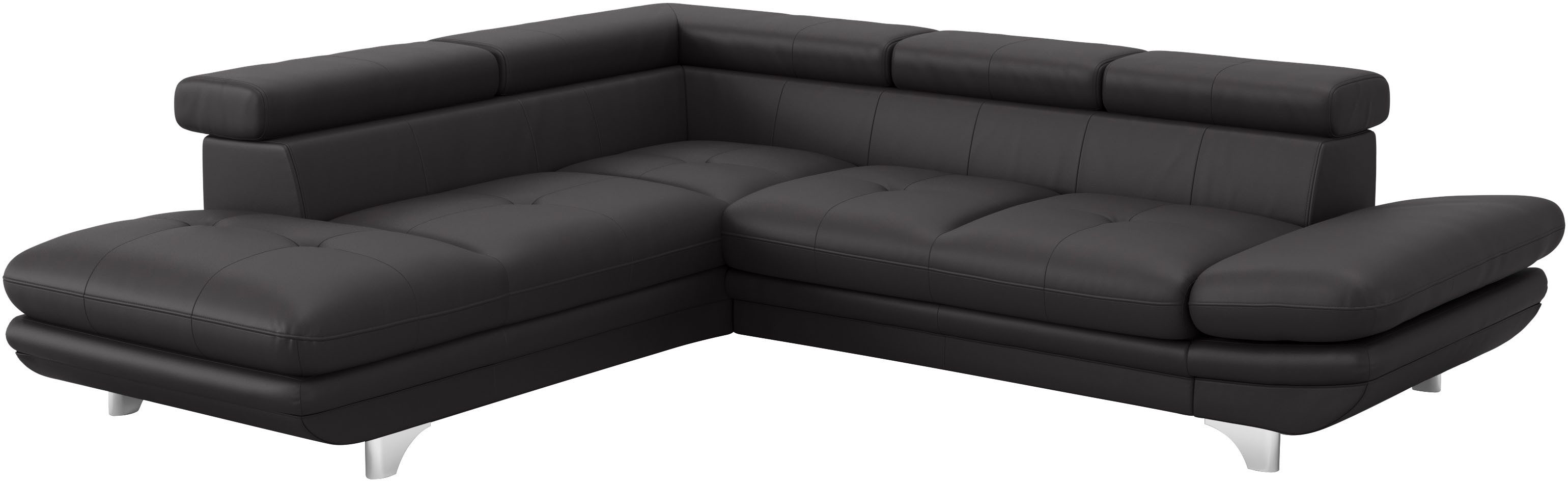 COTTA Ecksofa "Enterprise L-Form", mit Arm- & Kopfteilverstellung, wahlweis günstig online kaufen