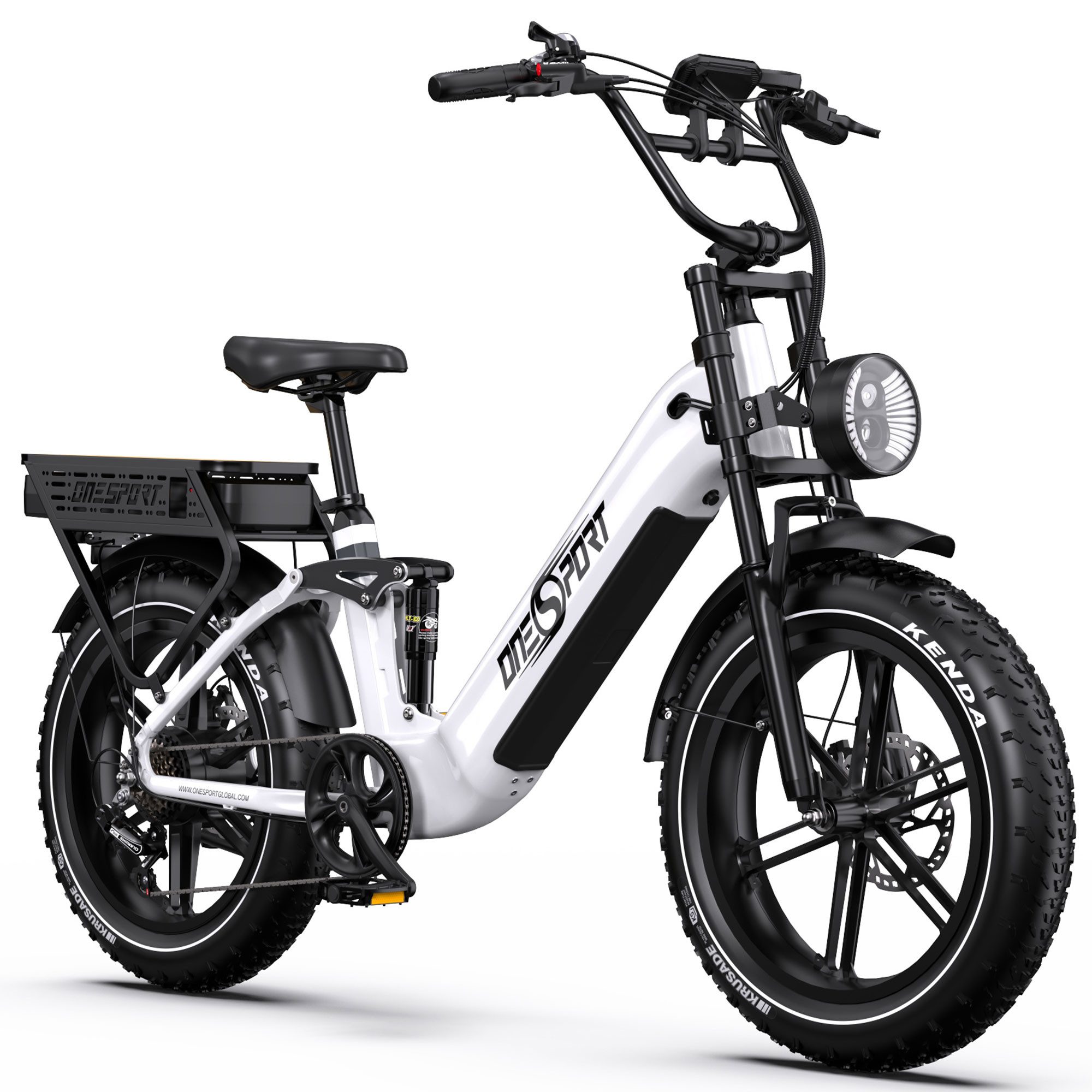 Onesport E-Bike Cityrad OT08pro herren 1728WH Elektrofahrrad 204.0 Zoll 36AH 48V damen, 7 Gang Shimano, Kettenschaltung, Heckmotor, 1728 Wh, Cityrad 7 Gang Shimano, hydraulischen Scheibenbremse, Kettenschaltung