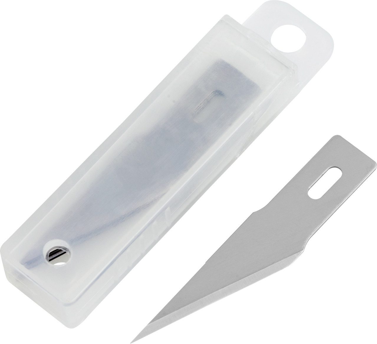 Wolfcraft Cuttermesser Wolfcraft Federmesser-Ersatzklingen 5 Stück