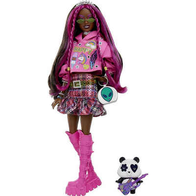 Mattel® Anziehpuppe Barbie Extra Doll 19 - Pink Hair/Pop Punk