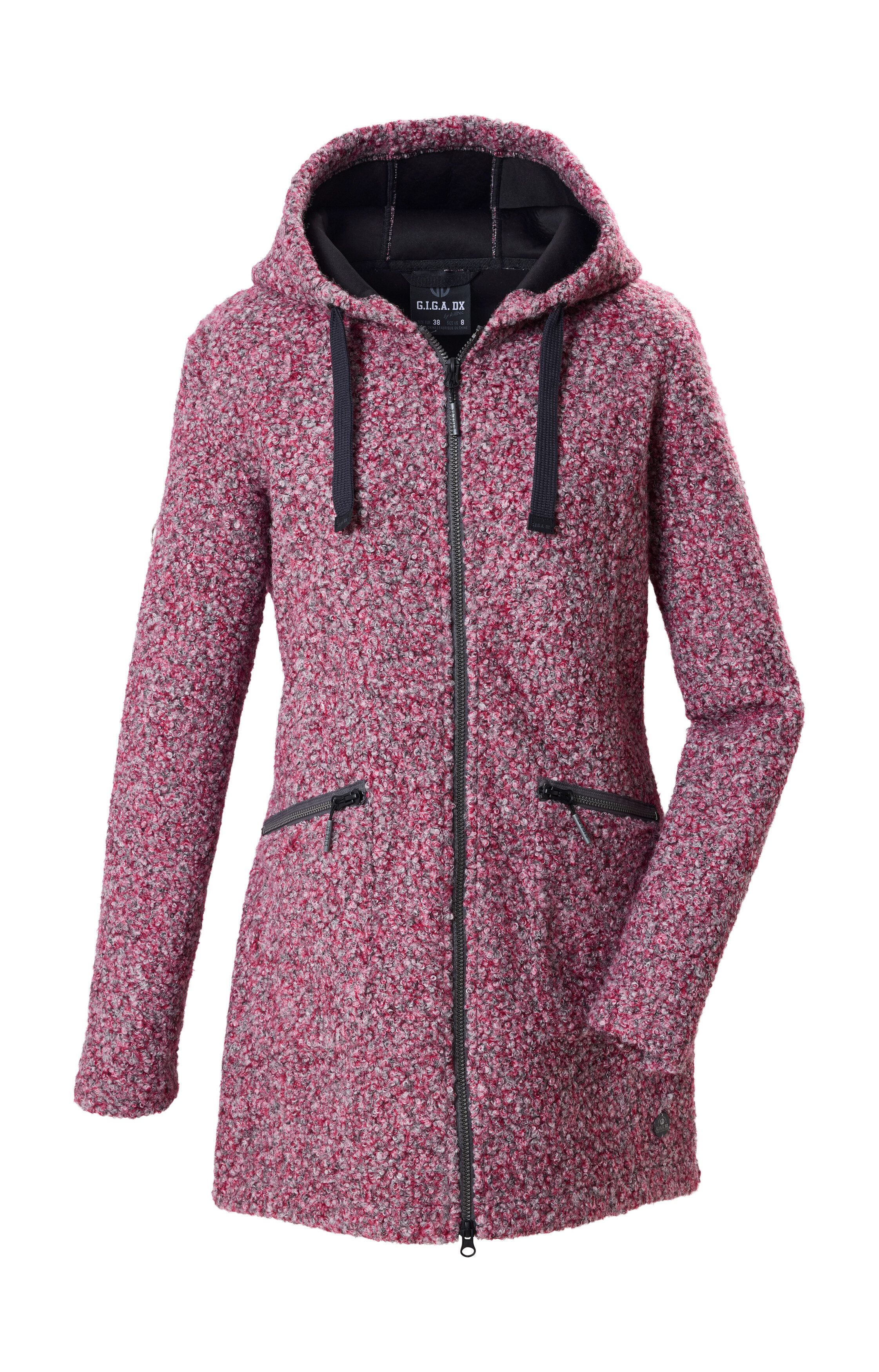 G.I.G.A. DX by killtec Parka GW 87 WMN PRK Windabweisender Damen Parka mit verstellbarer Kapuze u Zipper-Taschen