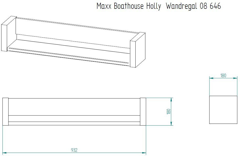 Germany Kinderregal Schardt Boathouse, Made Maxx in