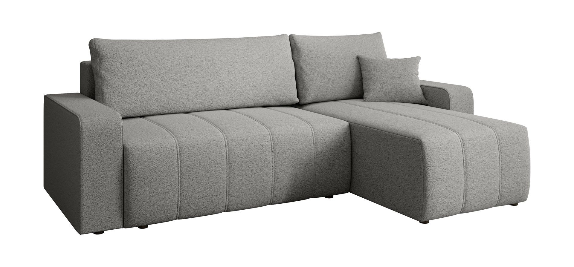 Beautysofa Ecksofa MORI, universelle Seite, mit günstig online kaufen