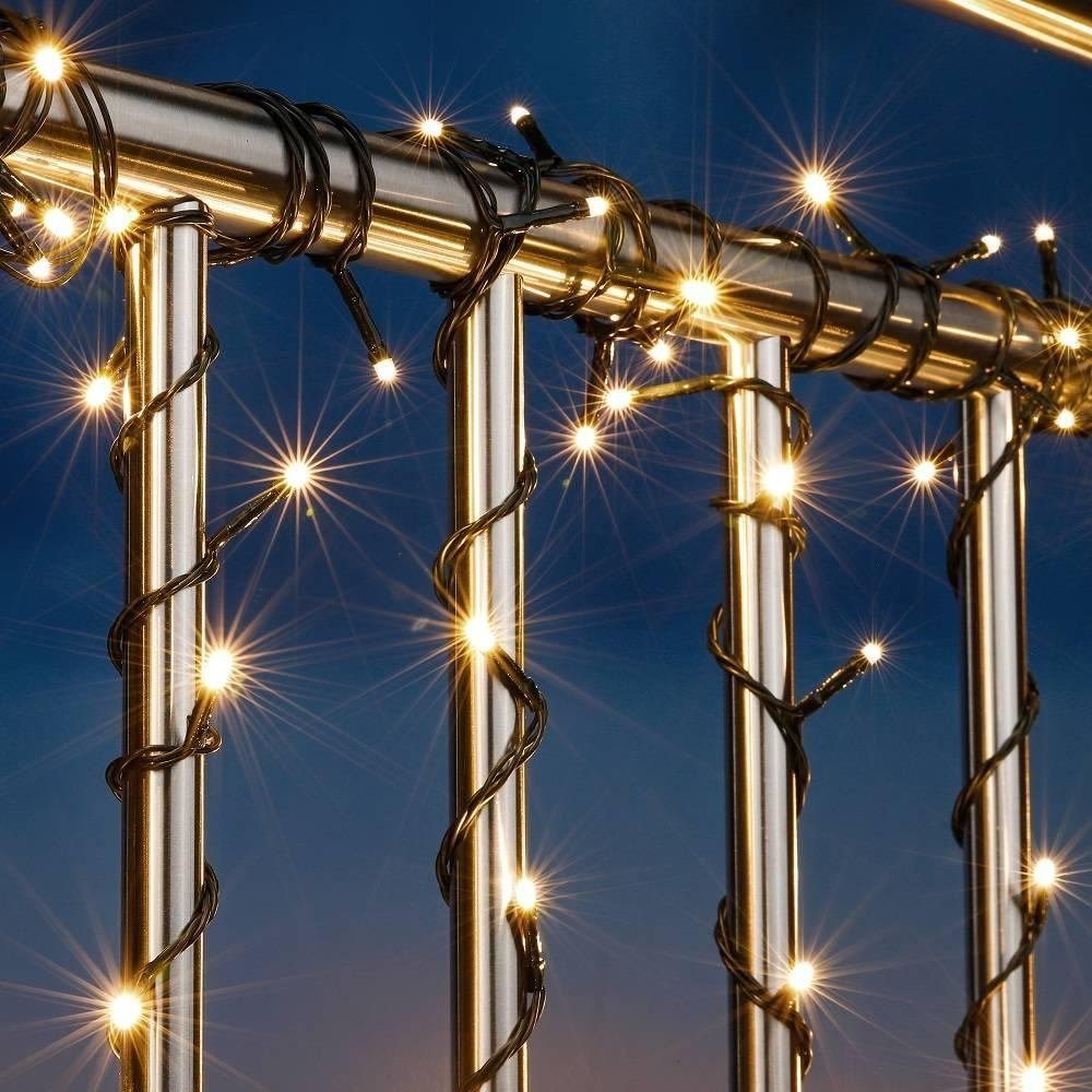 Haushalt International LED-Lichterkette 76580 LED Lichterkette warmweiß 50e günstig online kaufen