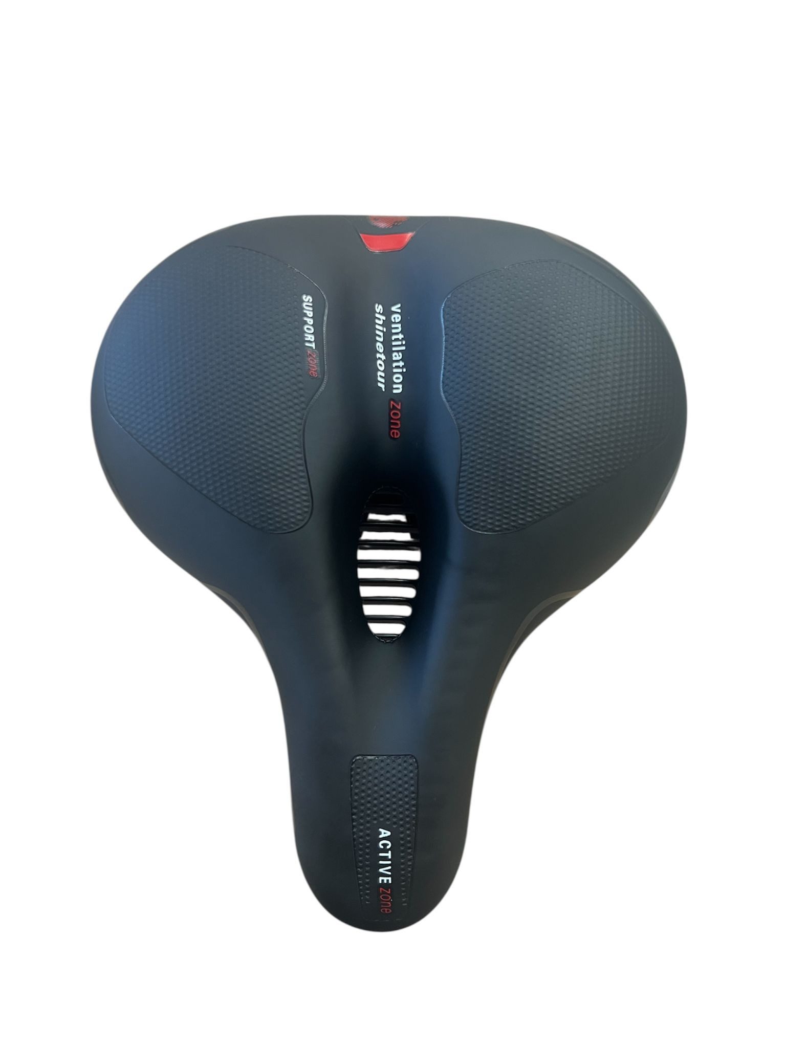 LUCHS Fahrradsattel Komfortabler Fahrradsattel mit Belüftungszone für Damen & Herren, ideal für City-, Trekking- und E-Bikes, Ergonomisches Design