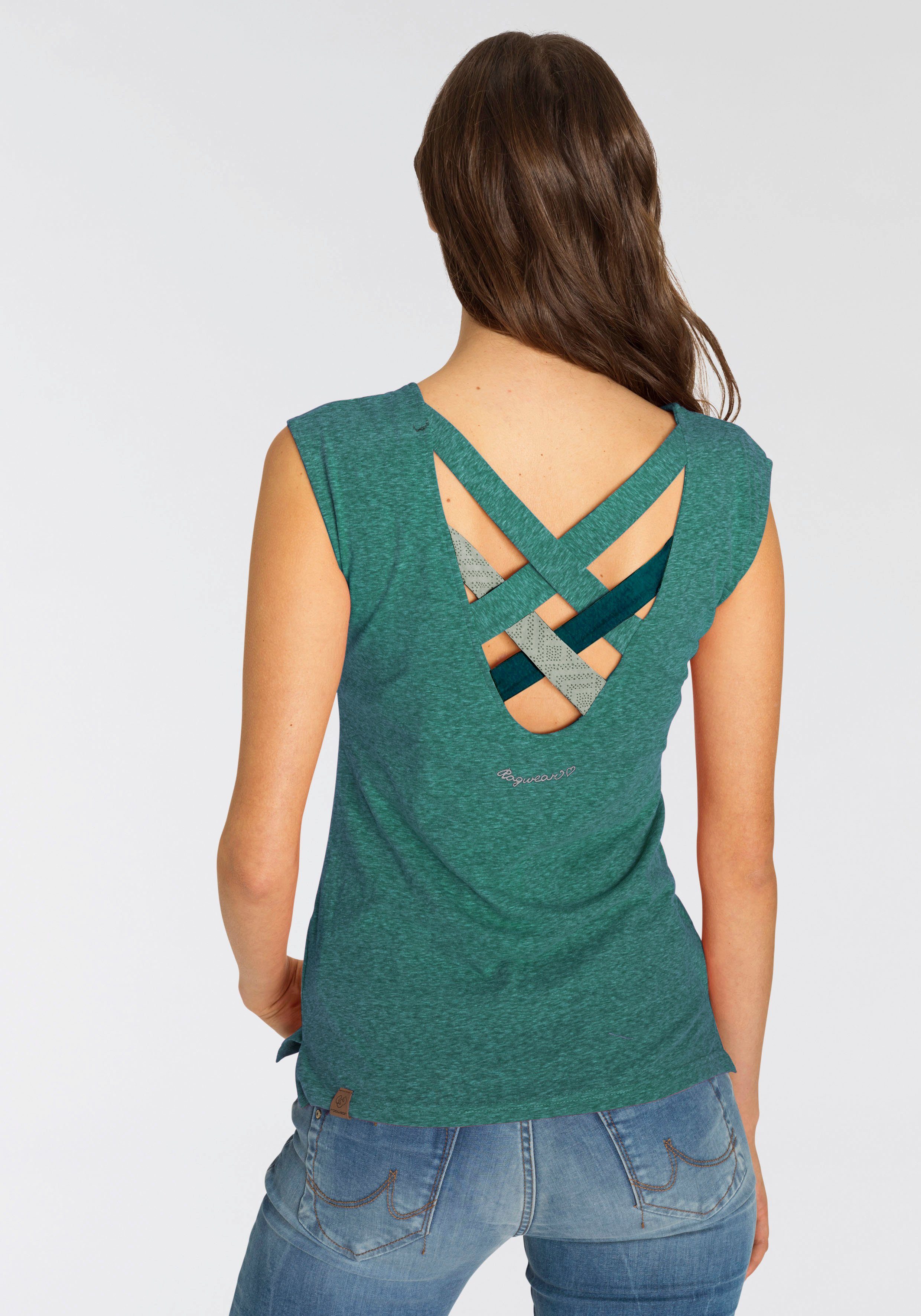 Ragwear T-Shirt SOFIA O mit besonderem Rückenausschnitt günstig online kaufen