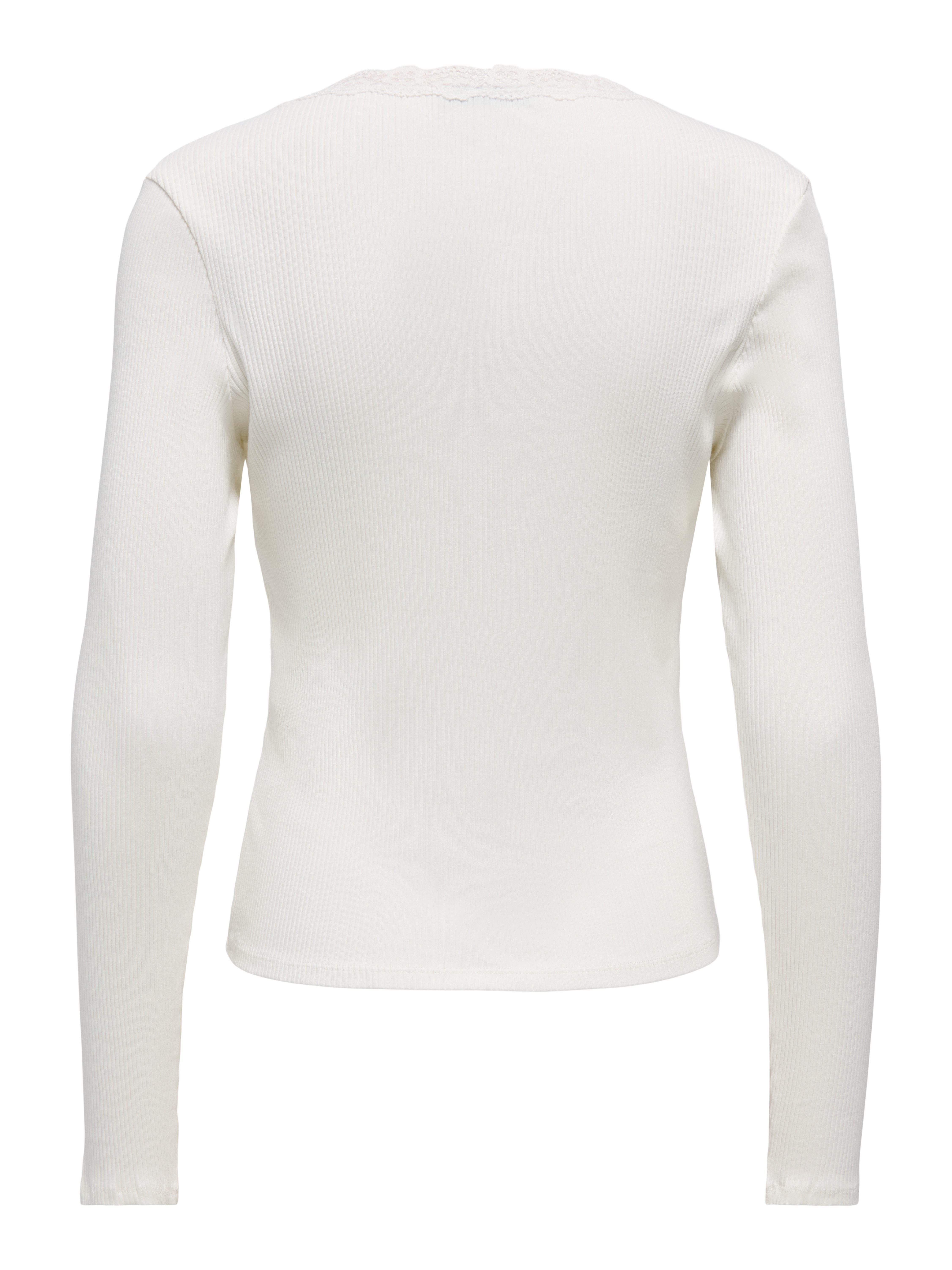 ONLY V-Shirt ONLSARA SHARAI L/S V-NECK TOP JRS Baumwollmischung, slim fit günstig online kaufen