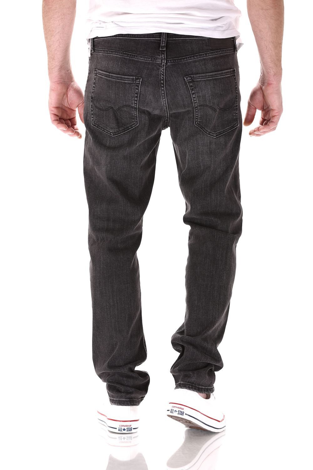 Jack & Jones Comfort-fit-Jeans Jack & Jones Mike Original Comfort Tapered Herren Jeans – Bild 3 von 3