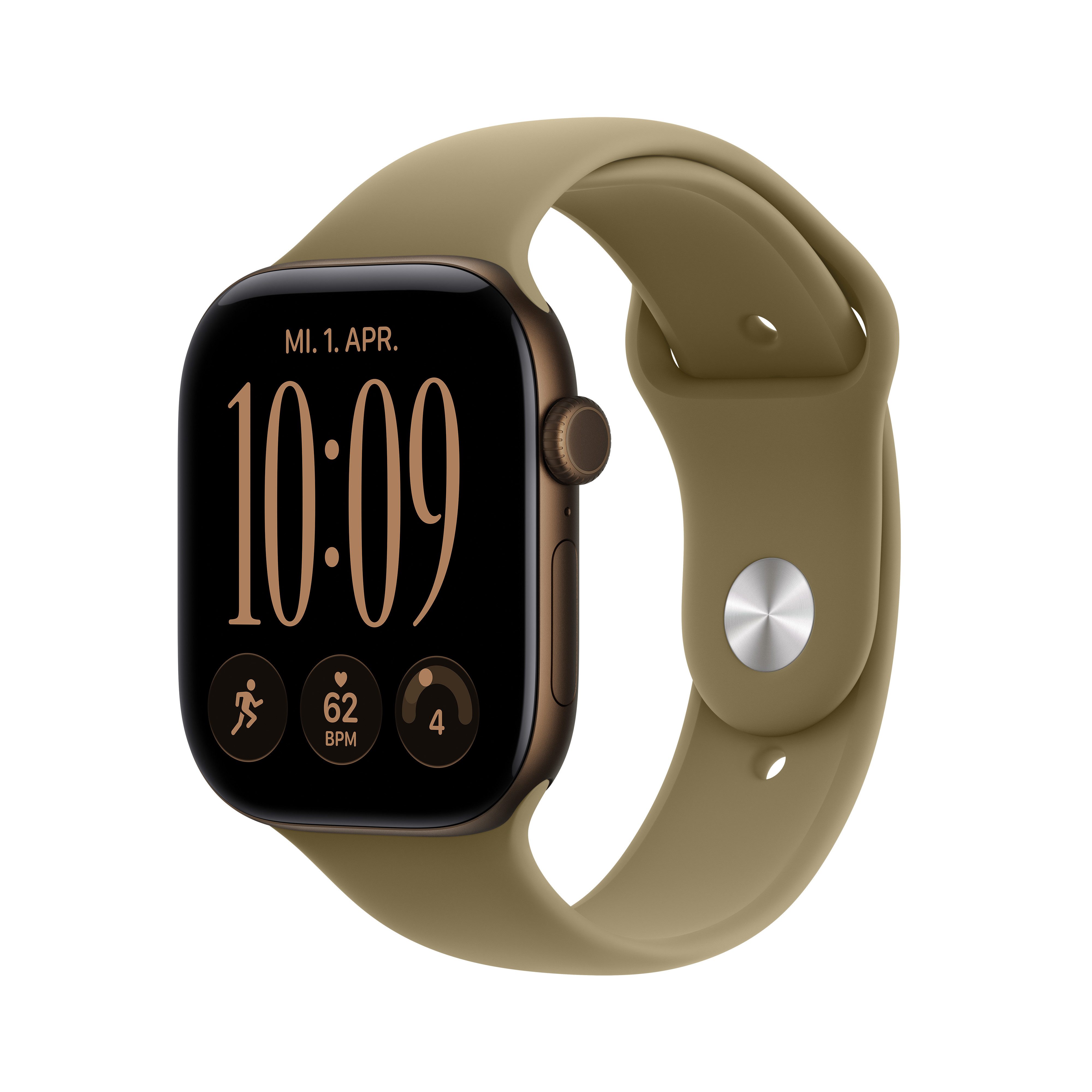 Apple Watch Series 12 Aluminium Smartwatch (4,6 cm/1,81 Zoll, Watch OS)