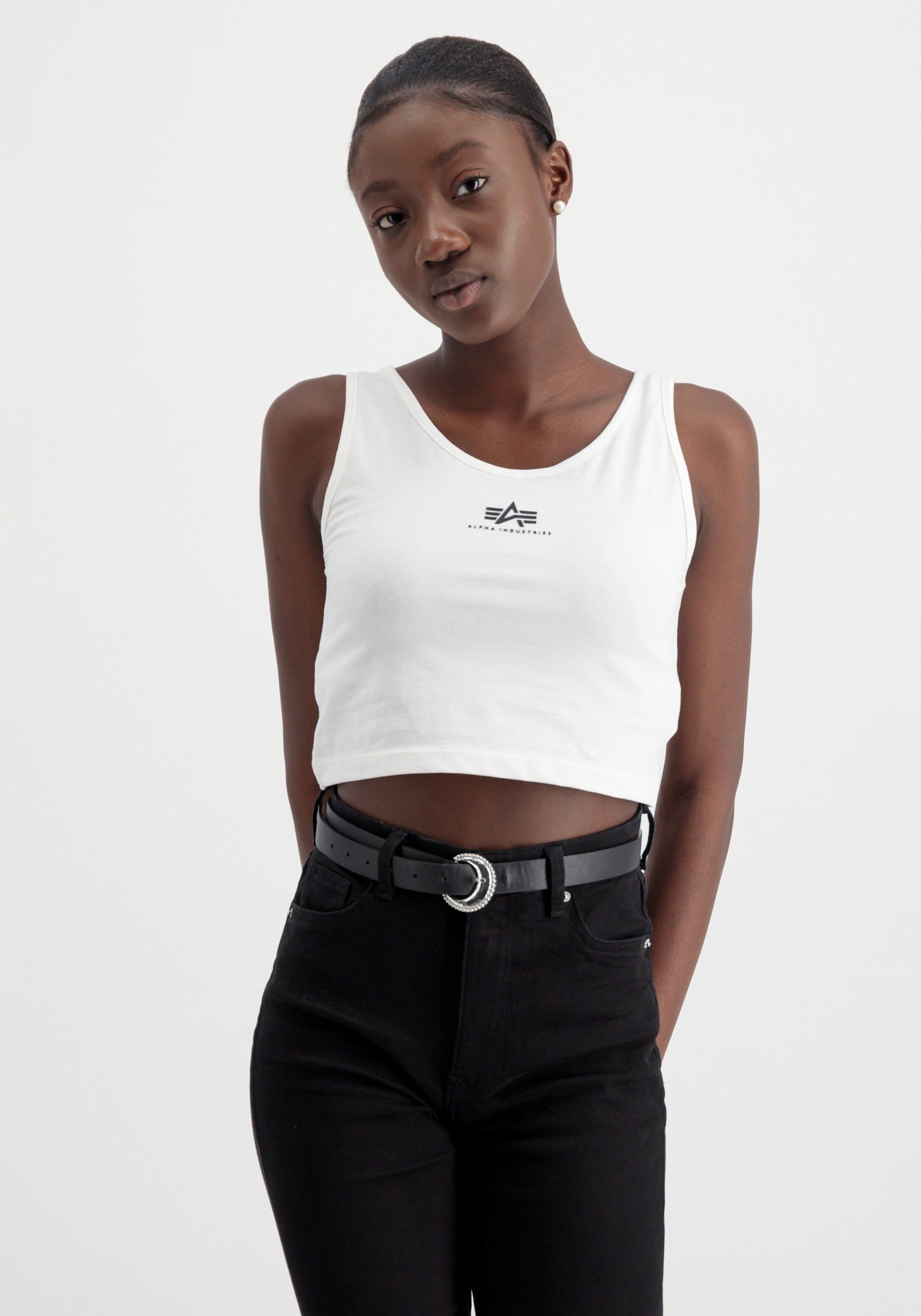 Alpha Industries Muskelshirt "Basic Crop-Tank SL Women" günstig online kaufen