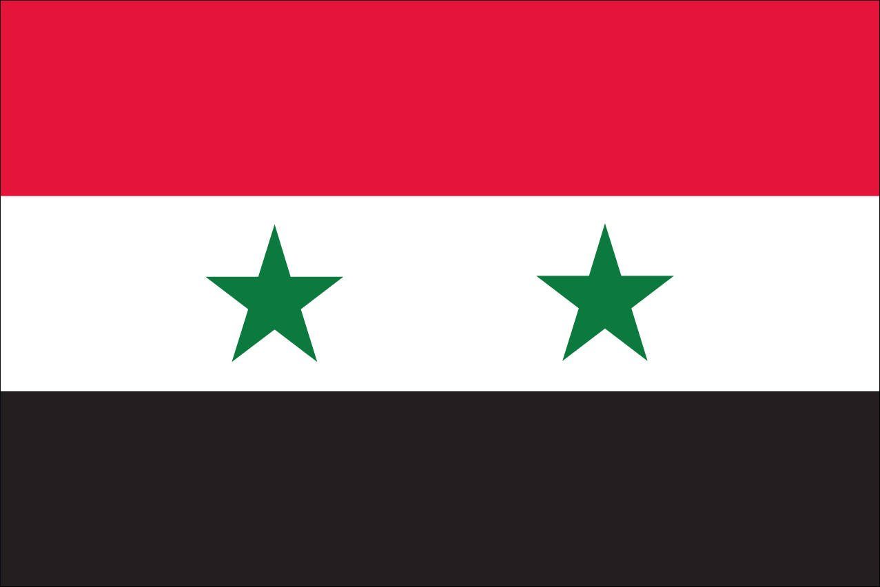 Flagge Syrien 80 flaggenmeer g/m²