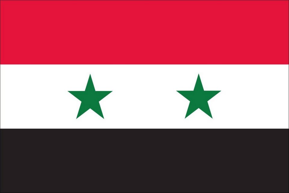 flaggenmeer Flagge Syrien 80 g/m²