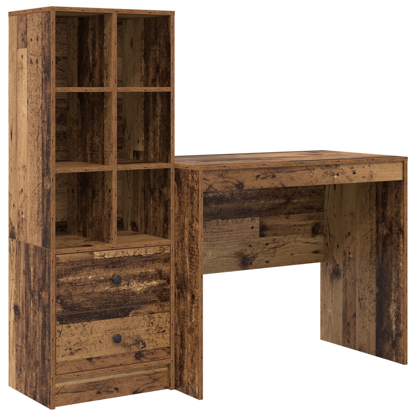 vidaXL Sideboard Schreibtisch mit Stauraum Alter günstig online kaufen
