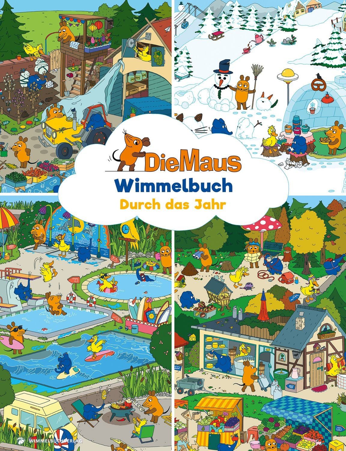 Maus Wimmelbuch - Durch das Jahr mit der Maus / diverse