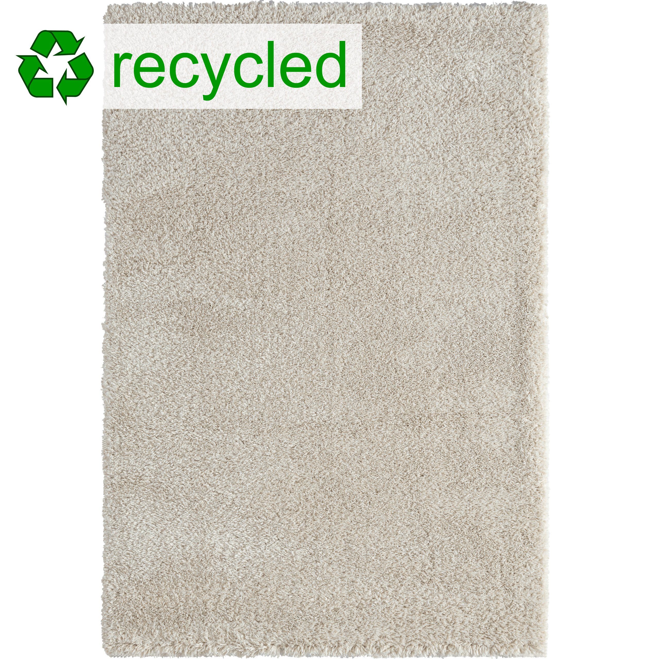 rechteckig, geeignet Recycle Teppich-Traum, Flauschteppich Hautfreundlich, Teppich weiß, Strapazierfähig, Umweltfreundlicher Für Allergiker Wohnzimmer,