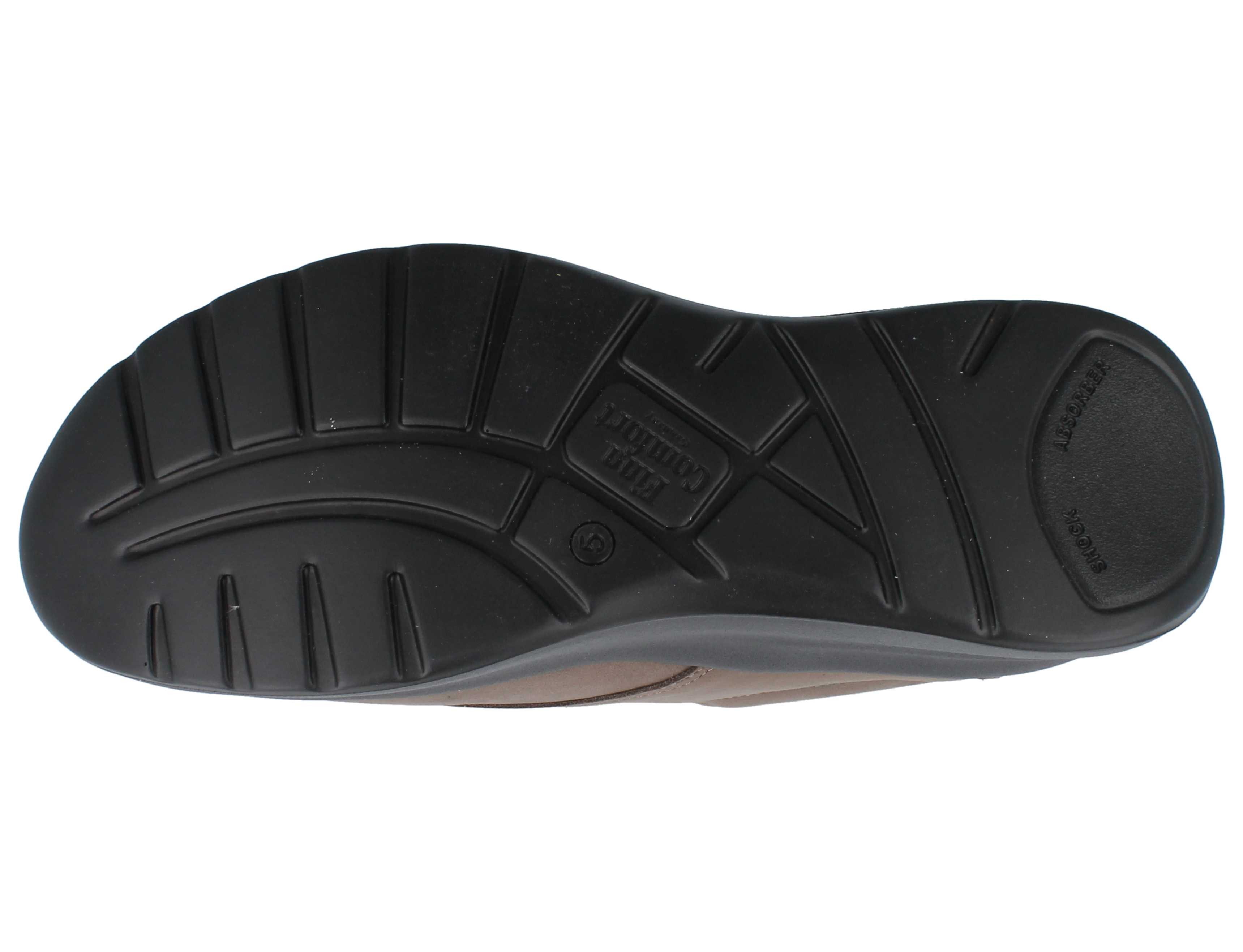 Finn Comfort FINN COMFORT Gandia Damen Halbschuhe beige Nubukleder - Größe: UK 6 Schnürschuh Wechselfußbett