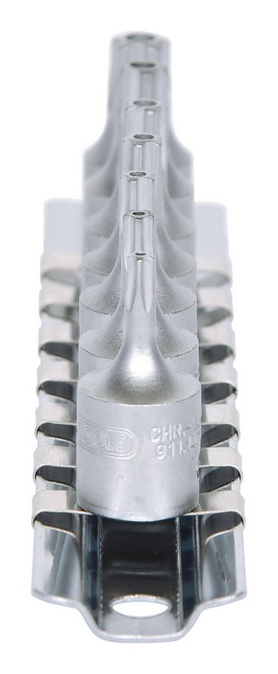 Thumbnail - KS Tools Bit-Set, 7-St., 1/4" Stecknuss-Satz f. Fünfstern-Schrauben, 7-teilig