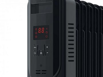 Pur Line Ölradiator HOTI OR1500D, 1500 W, 7 Rippen, Thermostat, WLAN, Überhitzungsschutz