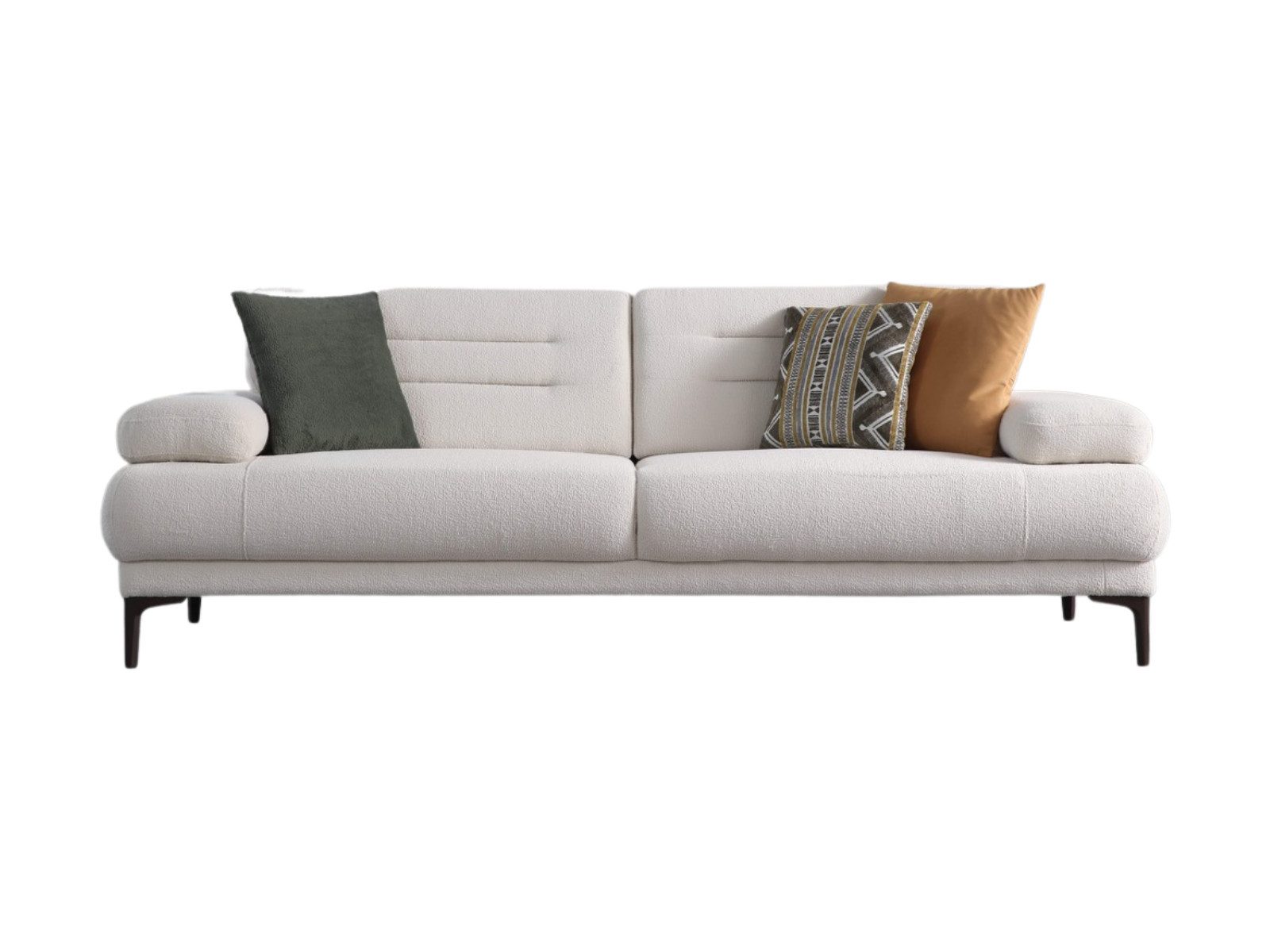 Villa Möbel Sofa Elanora, 3-Sitzer 1 Teile, mit Relax-/Bettfunktion durch verstellbare Rückenlehne