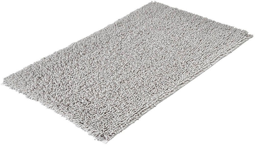 Kleine Wolke Badematte Dana, Badvorleger, Badezimmer Teppich, Höhe 25 mm, rutschhemmend beschichtet, fußbodenheizungsgeeignet, Baumwolle, Polyester, rechteckig, Badteppich, Uni Farben, quadratisch & rechteckig erhältlich