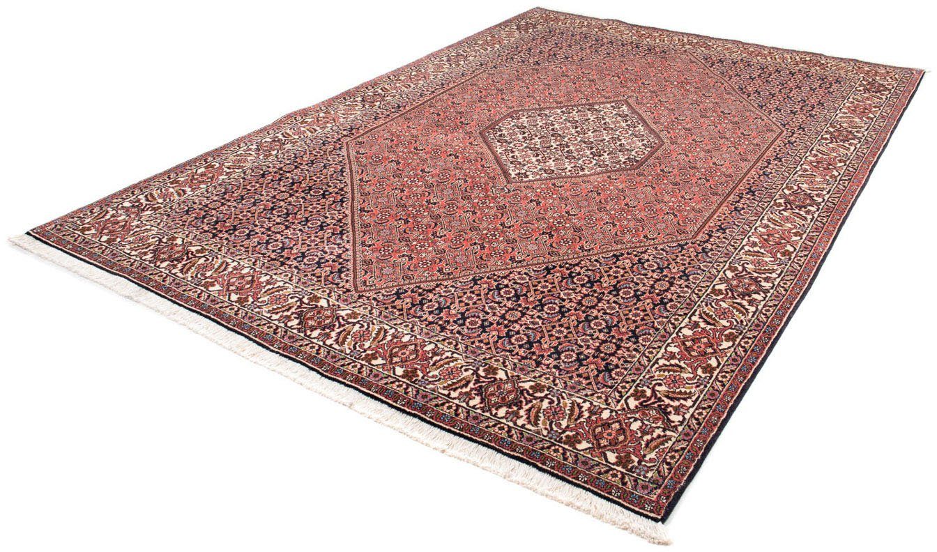 Orientteppich Perser - Bidjar - 308 x 204 cm - braun, morgenland, rechteckig, Höhe: 15 mm, Wohnzimmer, Handgeknüpft, Einzelstück mit Zertifikat