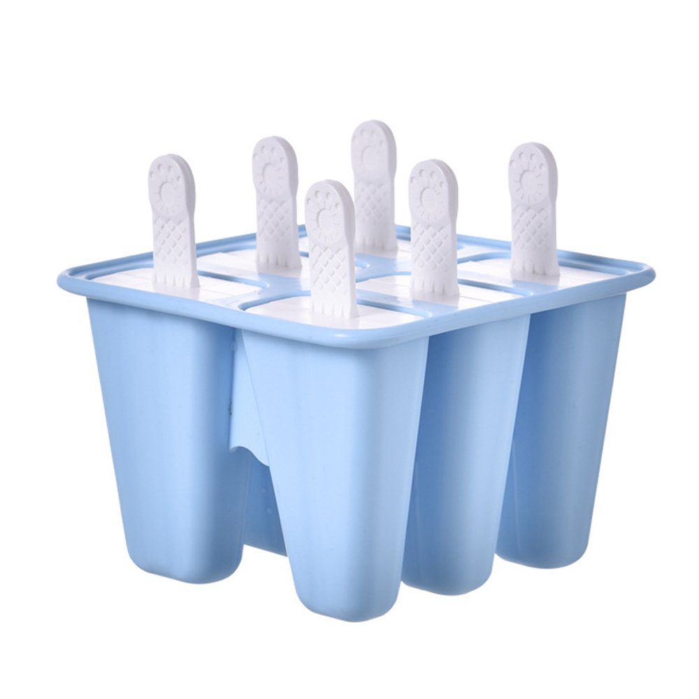 zggzerg Eisform Eisformen Silikon, Popsicle Formen Set, Ice Lolly Mold mit Sticks