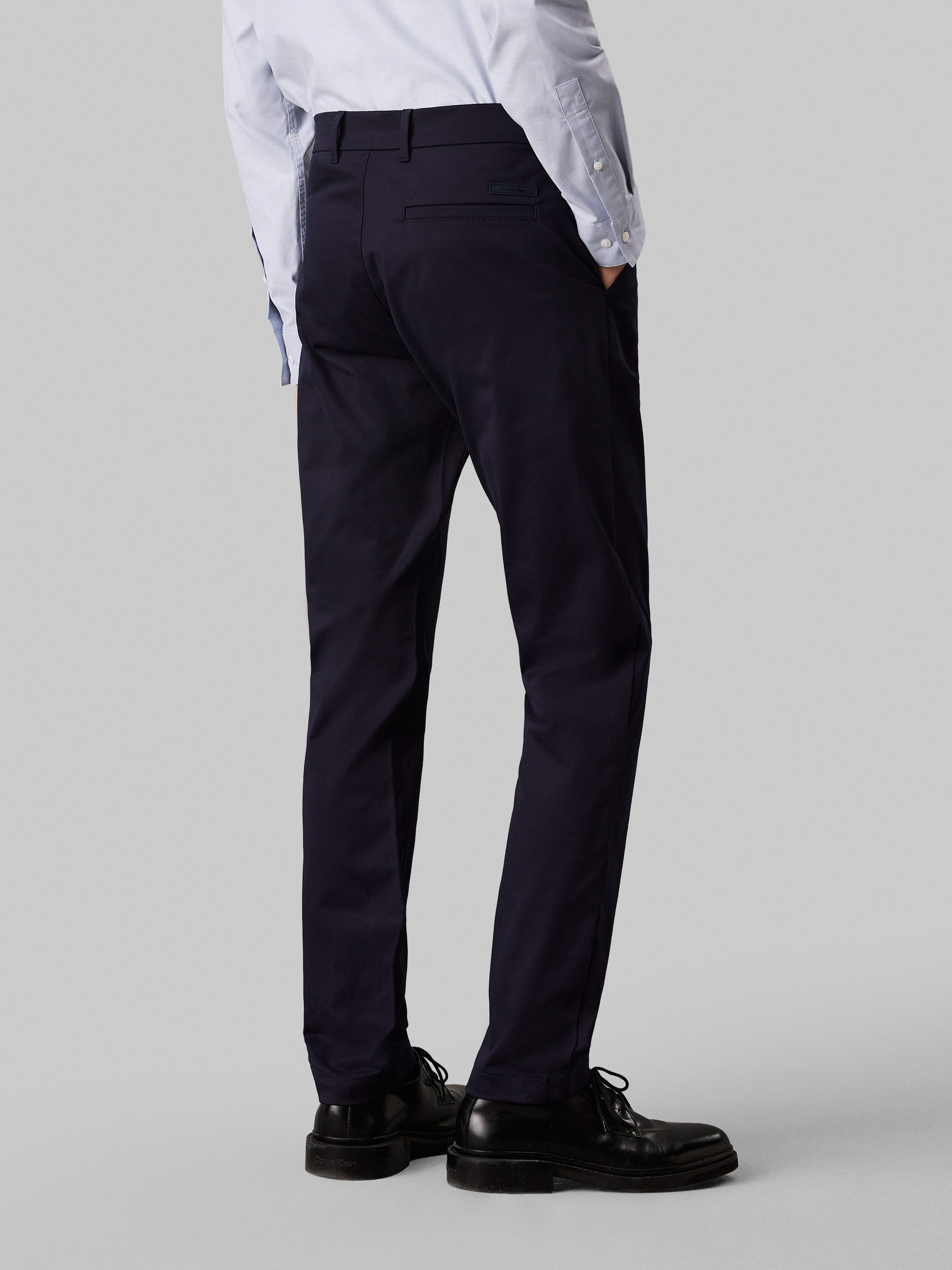Calvin Klein Chinohose SATEEN STRETCH SLIM günstig online kaufen