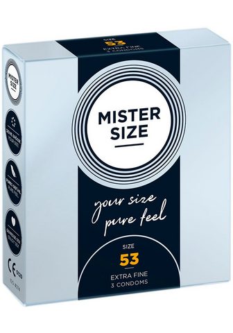 MISTER SIZE Kondome »53 mm« Packung hauchdünne Wan...