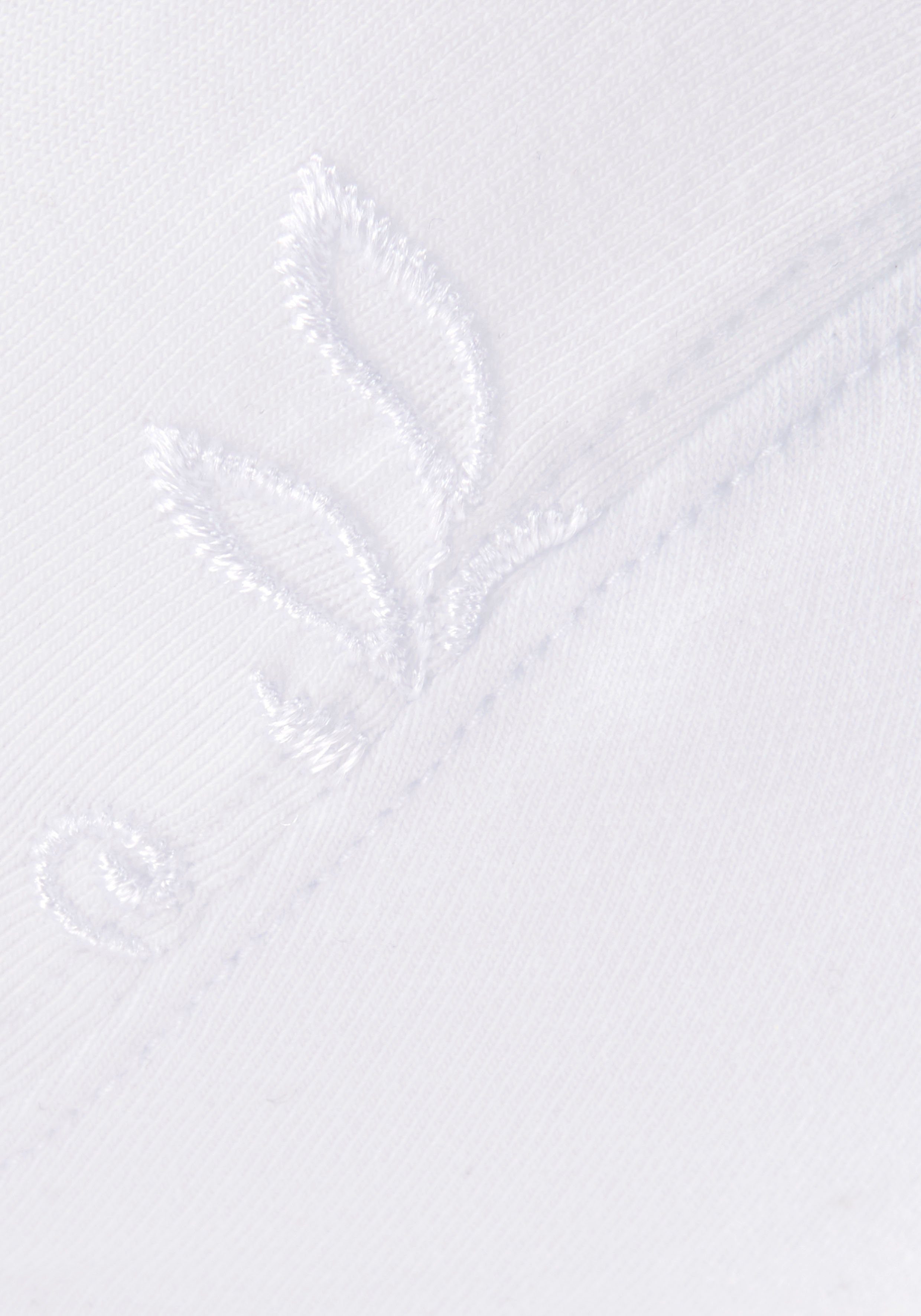 petite fleur Soft-BH (Packung, 2 Stück) ohne Bügel, mit hübscher Baumwollstickerei