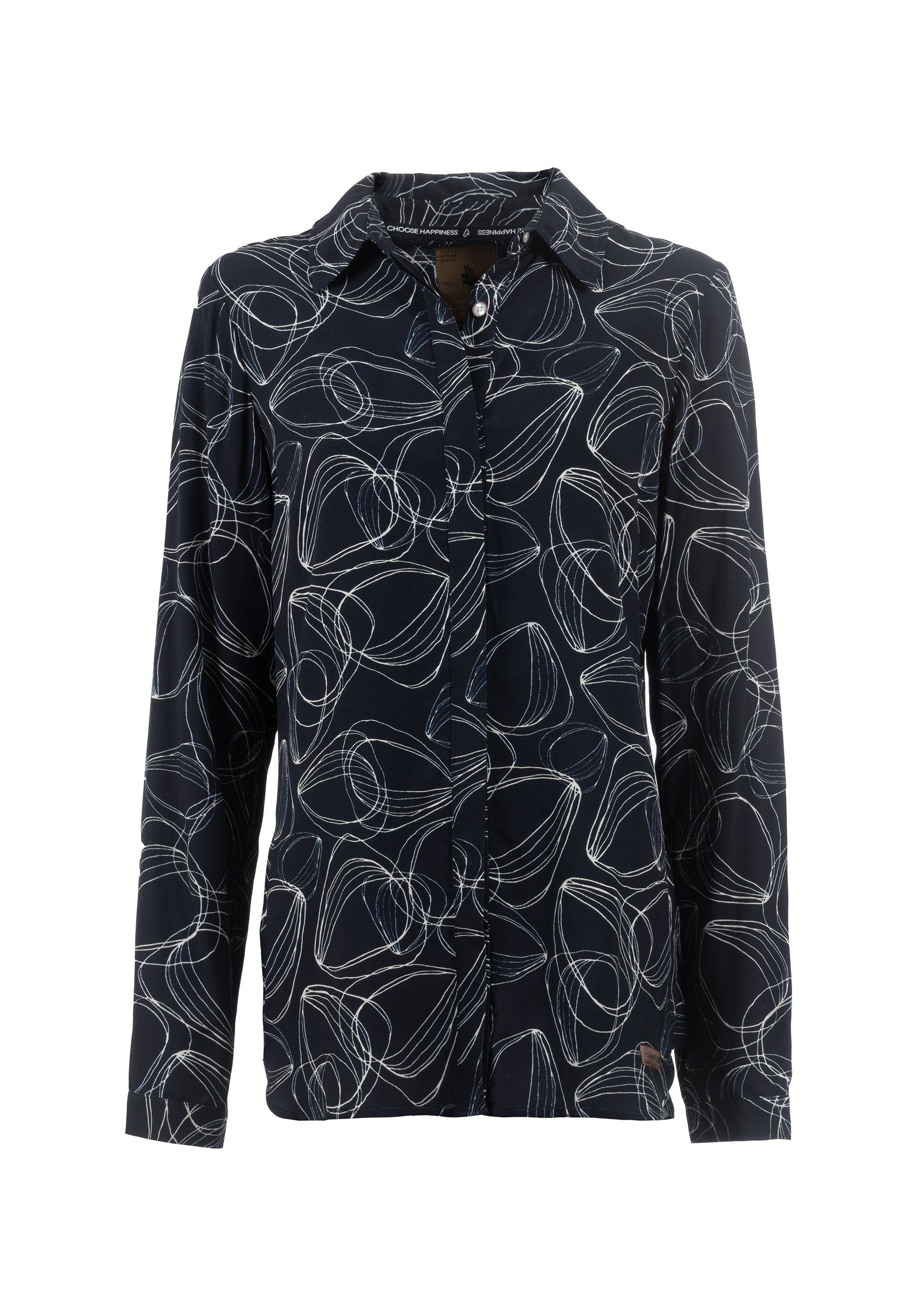 Questo Shirt Florida Coast - Streifen-Design Mit Kontrasttape