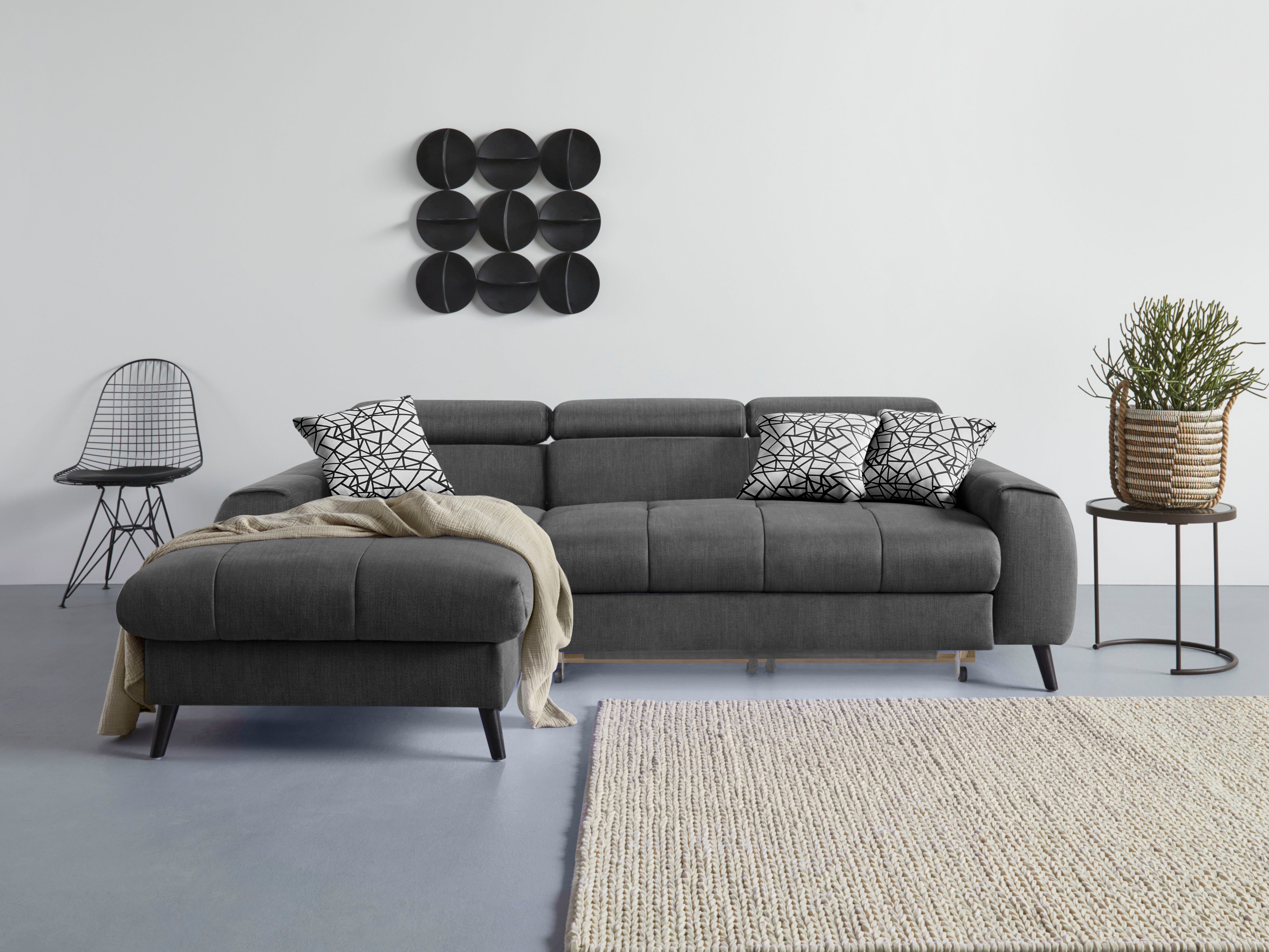 COTTA Ecksofa Mia L-Form mit 3 günstig online kaufen