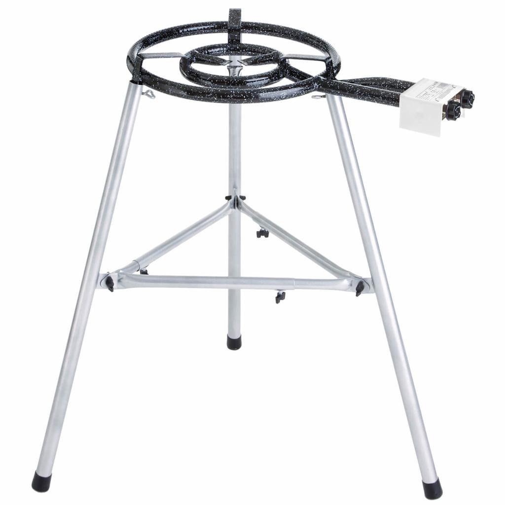 Paella World International Grill Standfuß PaellaWorld 7401 Komfort-Fuß für Brenner, verstellbar für ø 30-70 cm