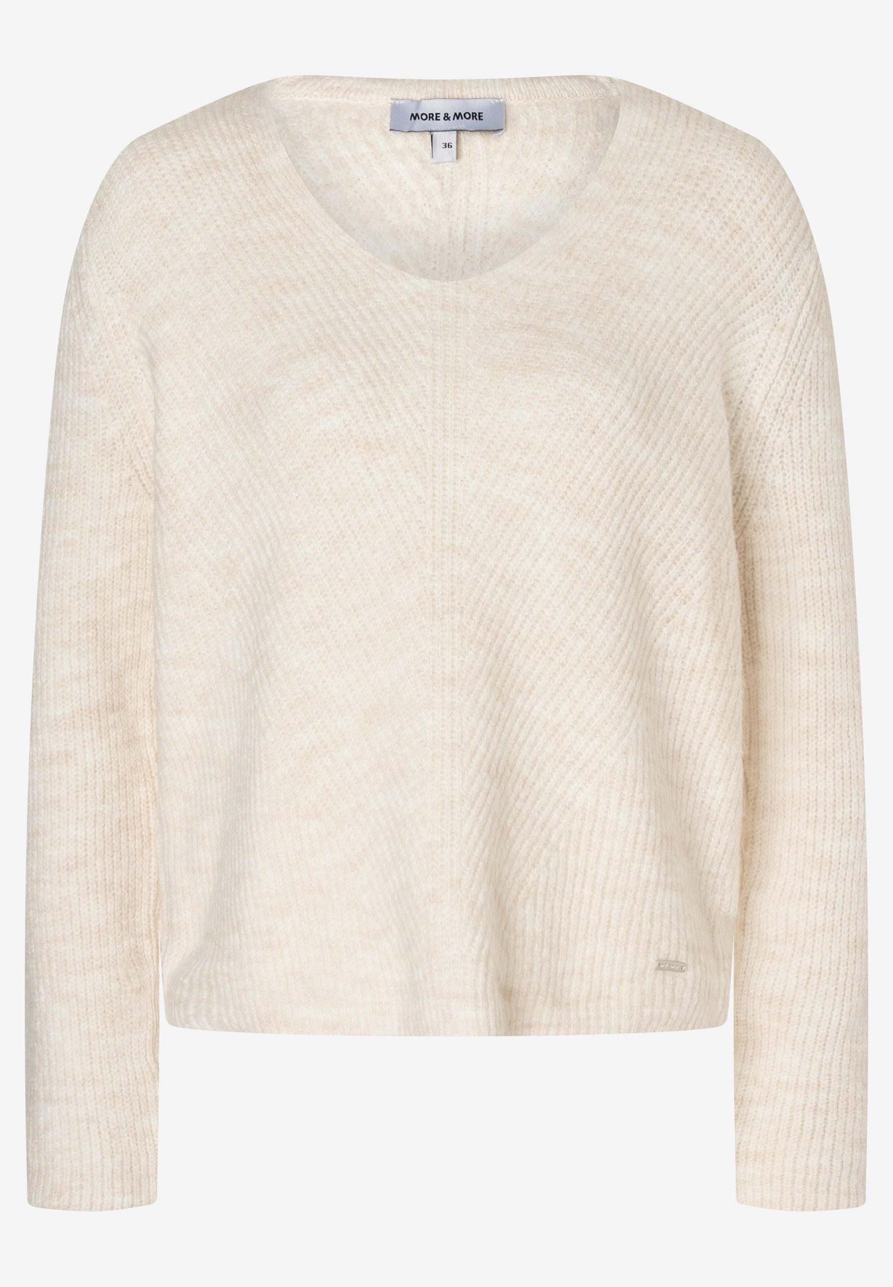Strickpullover Rippstrickpullover