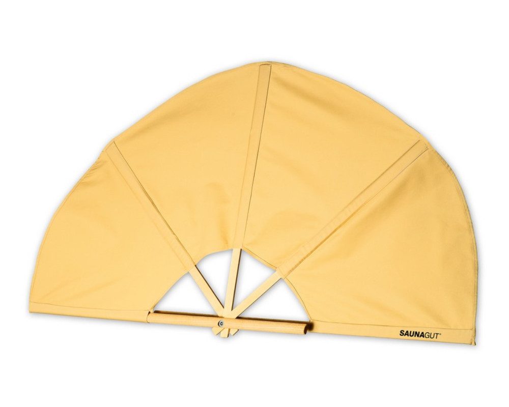 Saunagut Sauna-Aufgussset SAUNAGUT® Aufgussfächer Esche PLUS