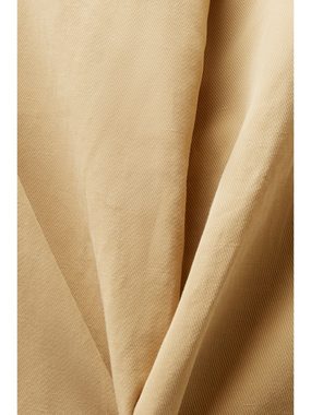 Esprit Stoffhose Twill-Hose mit weitem Bein