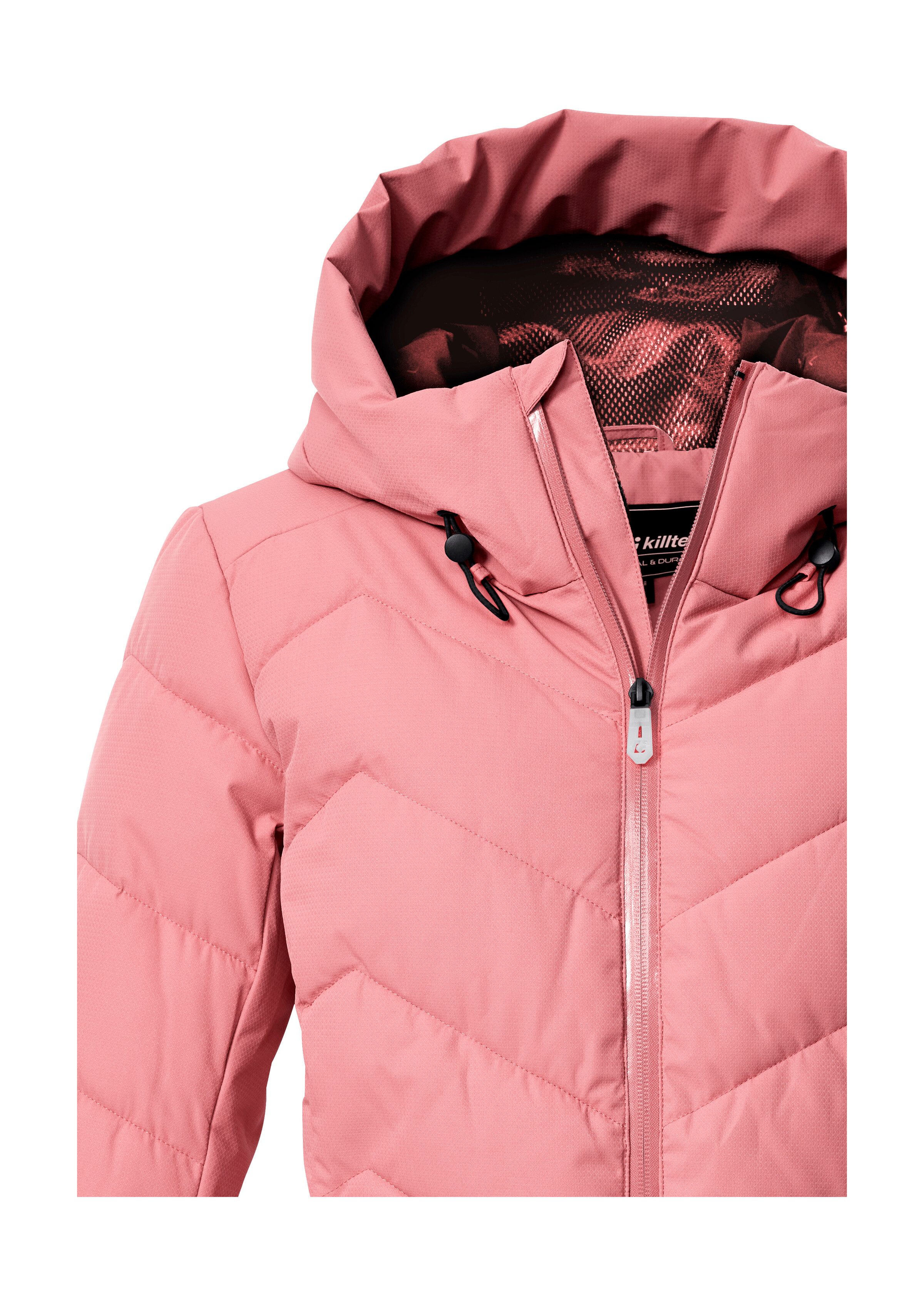 Killtec Skijacke KSW 31 WMN SKI QLTD JCKT Winddichte, wasserabweisende Skijacke mit Daunenoptik und Schneefang