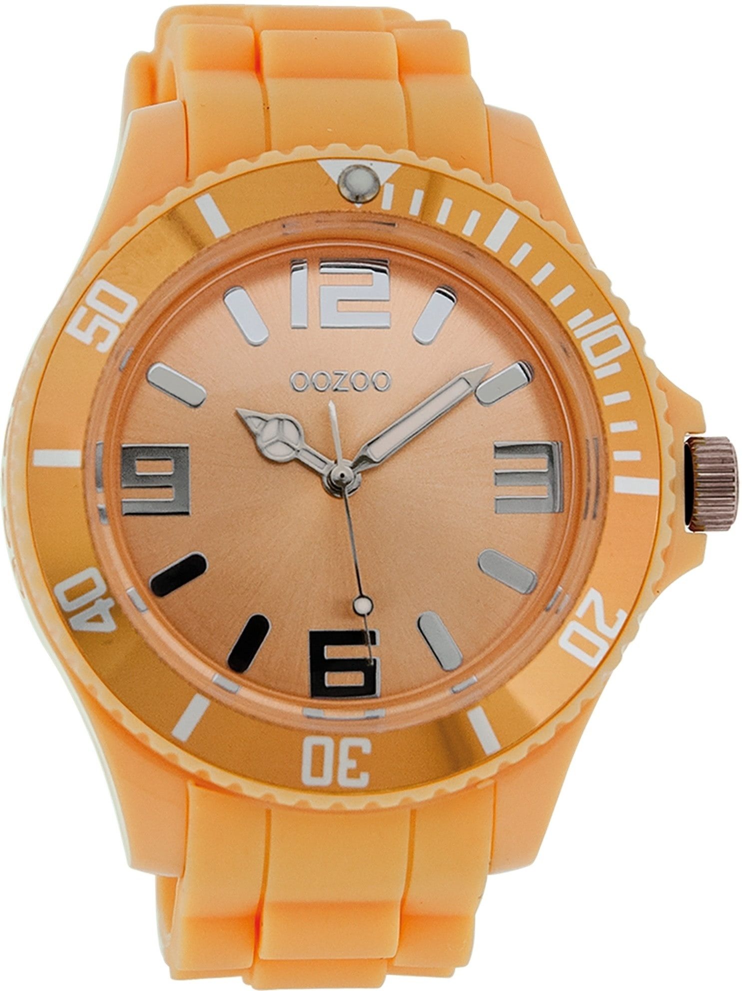 Quarzuhr Oozoo Damen Armbanduhr blau Analog