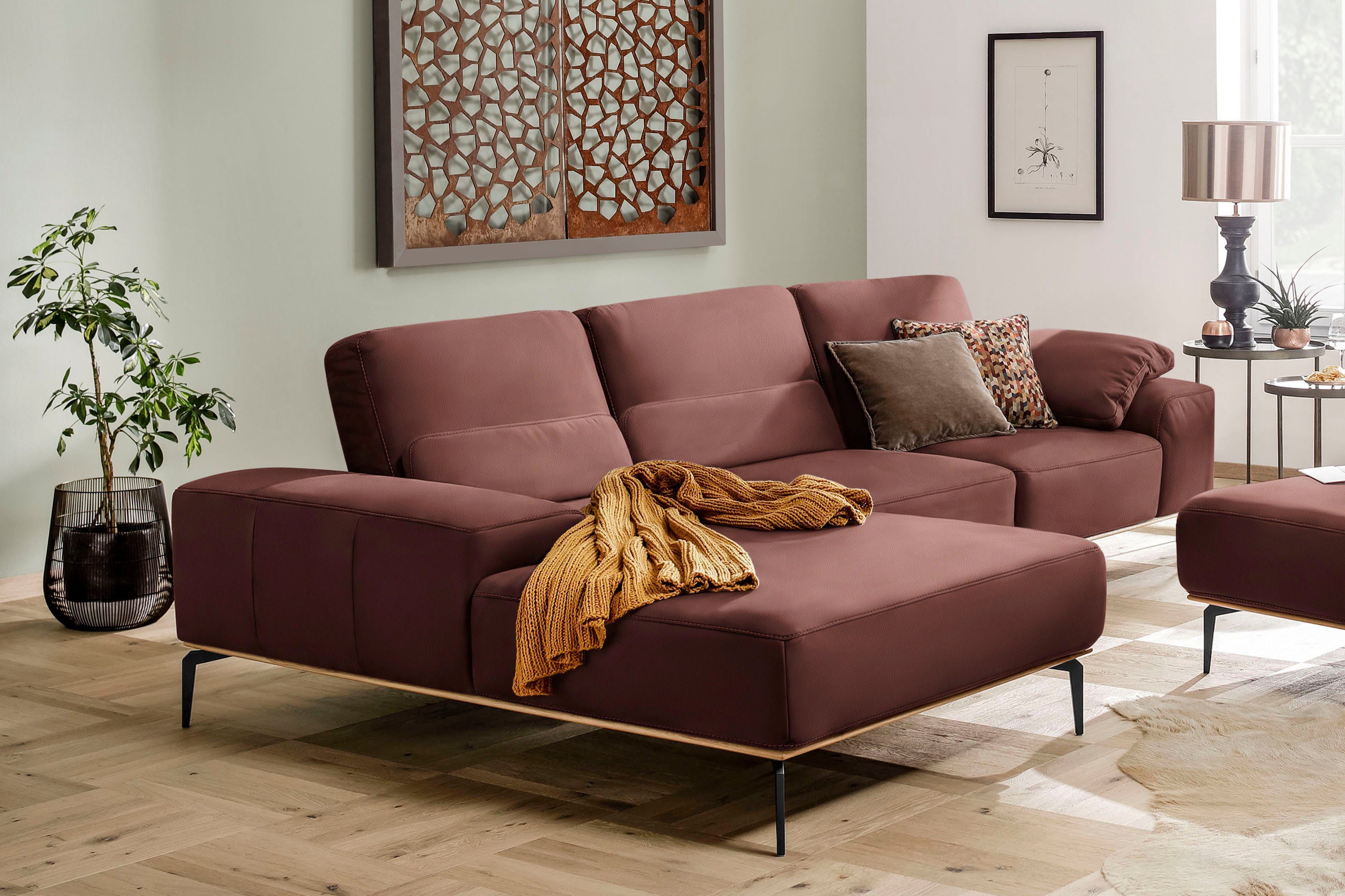 W.SCHILLIG Ecksofa run, Designsofa mit tollem günstig online kaufen