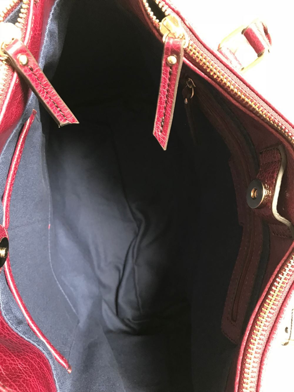 MORE&MORE Handtasche Damen Henkel Kunstleder Baumwolle günstig online kaufen