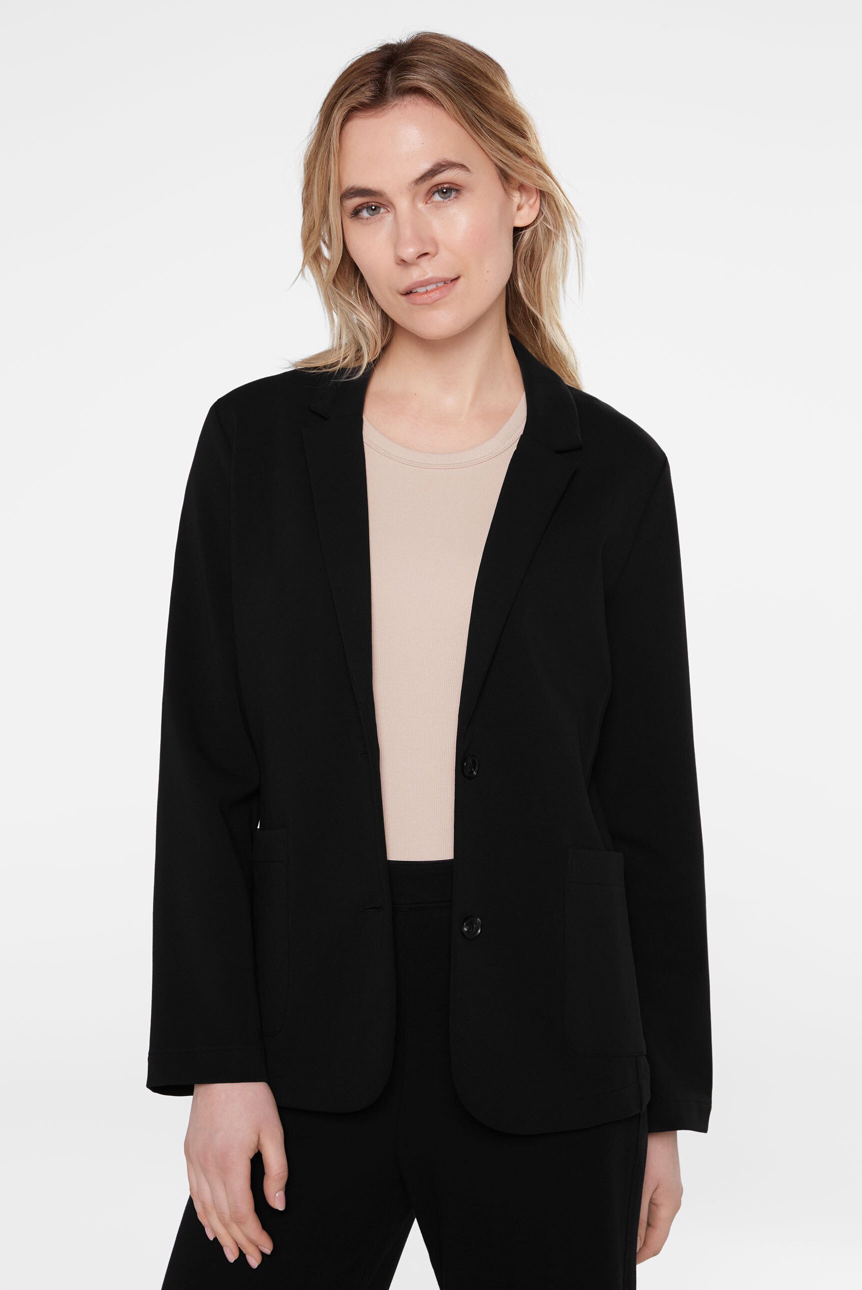 SENSES.THE LABEL Sweatblazer mit Baumwolle