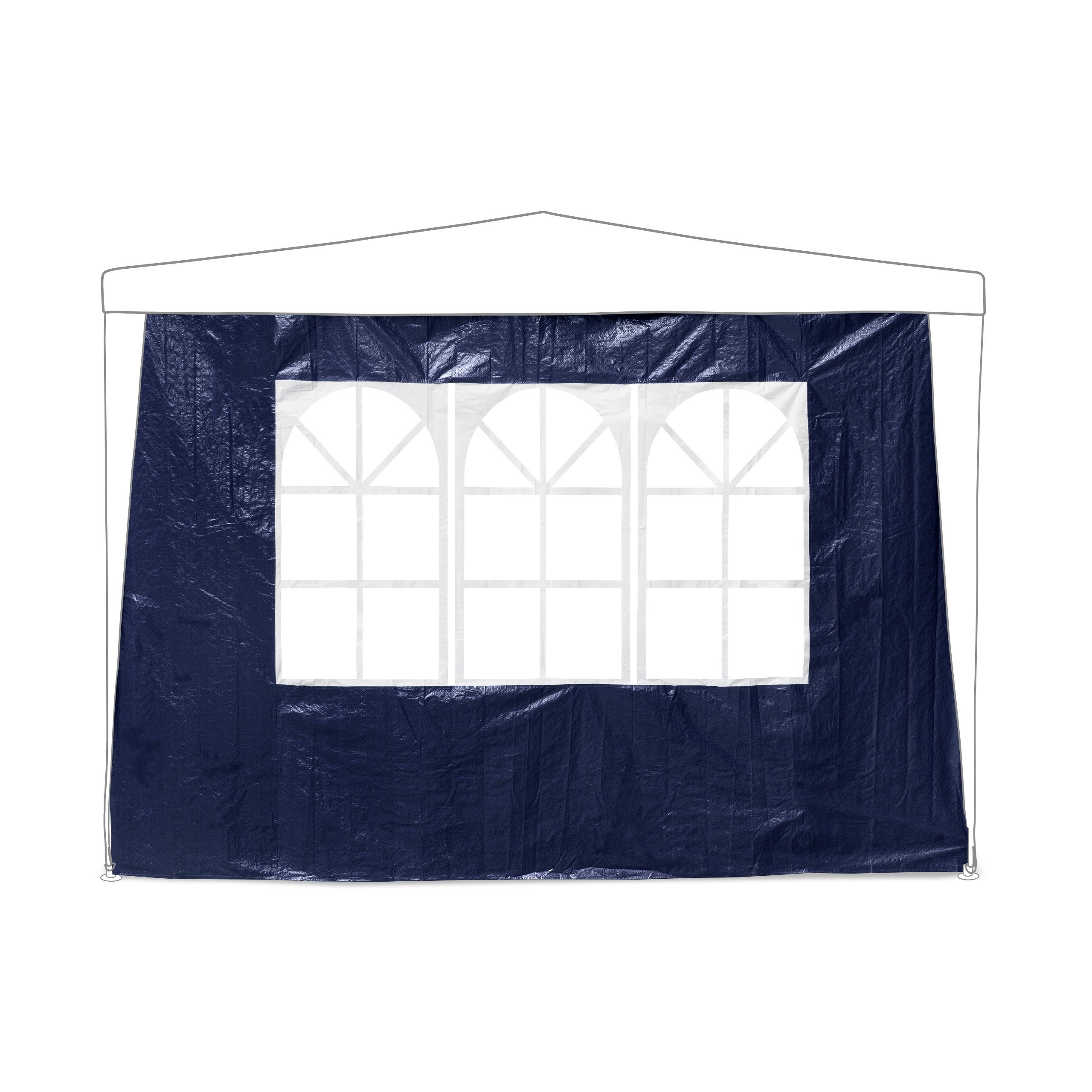 relaxdays Pavillonseitenteil Pavillon-Seitenteile 2er Set, 290x190 günstig online kaufen