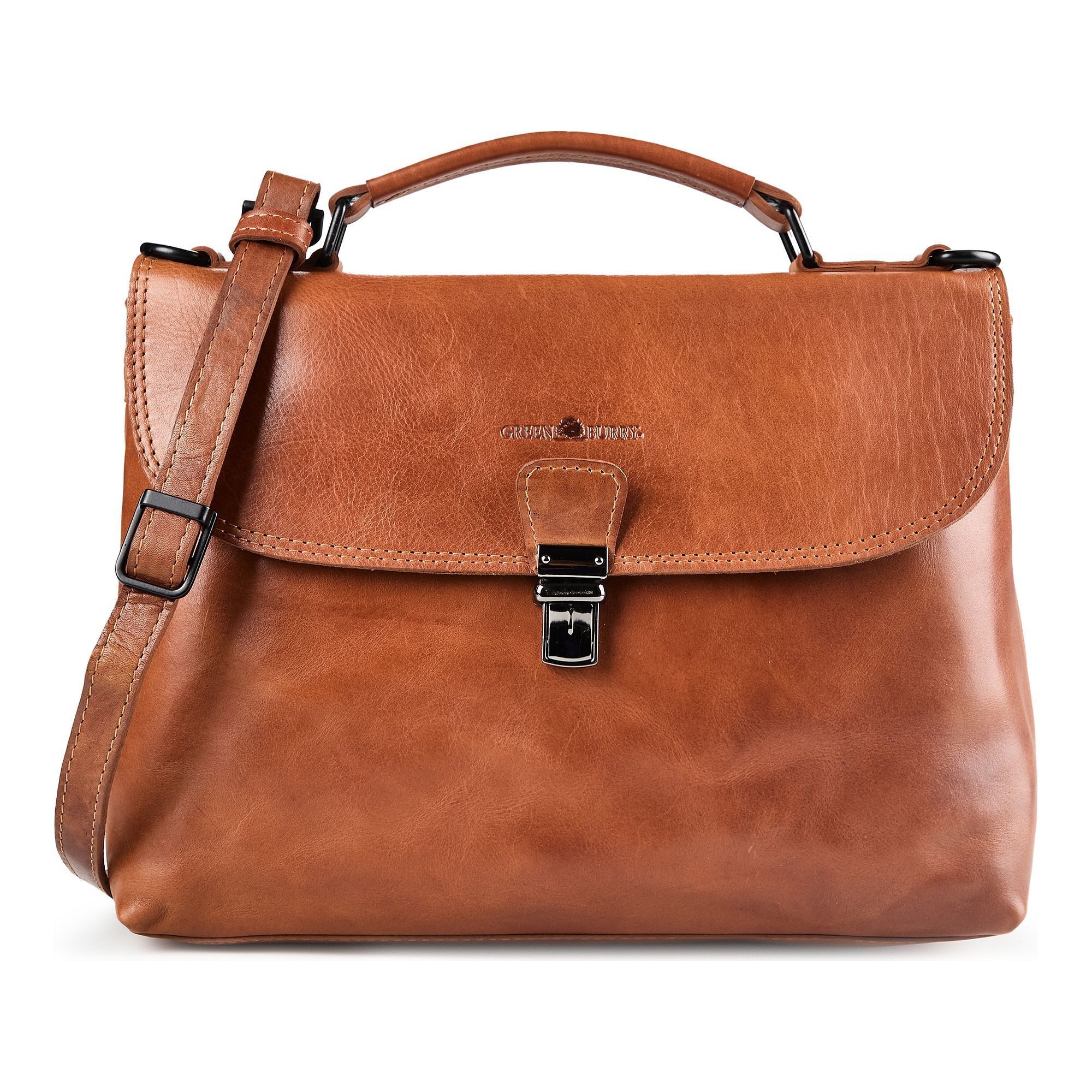 Greenburry Henkeltasche Newport, Leder