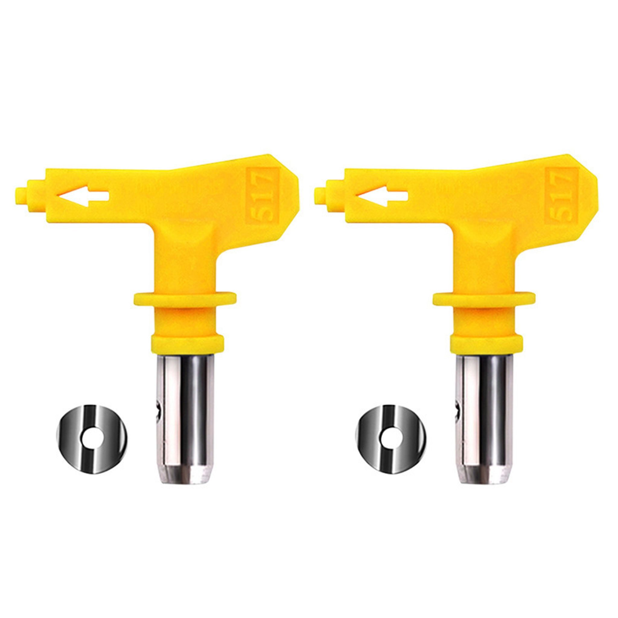 FELIXLEO Farbsprühpistole 8 Airless Farbspritzdüsen mit 2 Düsensitzen, wendbar, 1-tlg. – Bild 2 von 4