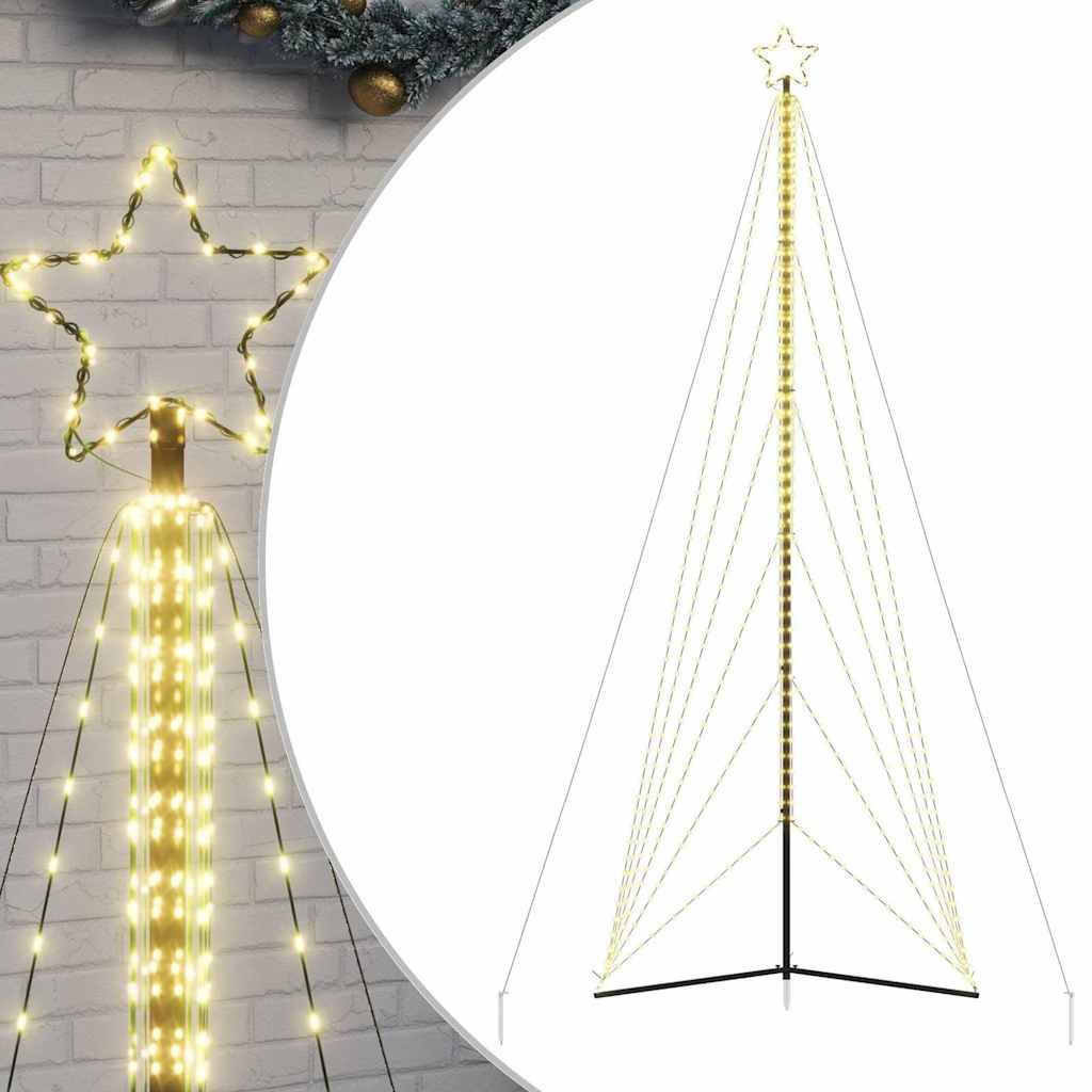 vidaXL LED Baum LED Weihnachtsbaum 861 LEDs Warmweiß 478 cm