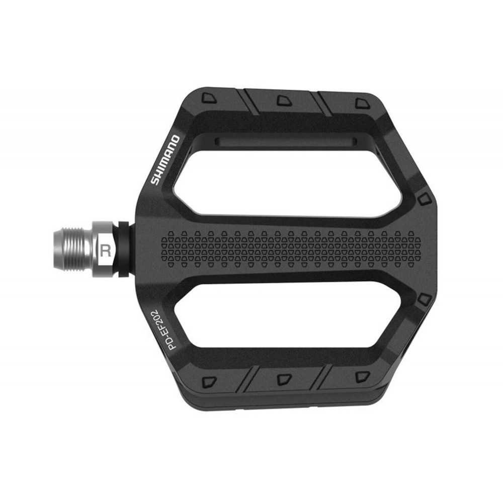 Shimano Klickpedale PD-EF202 Plattformpedale Aluminium blau, rot, schwarz