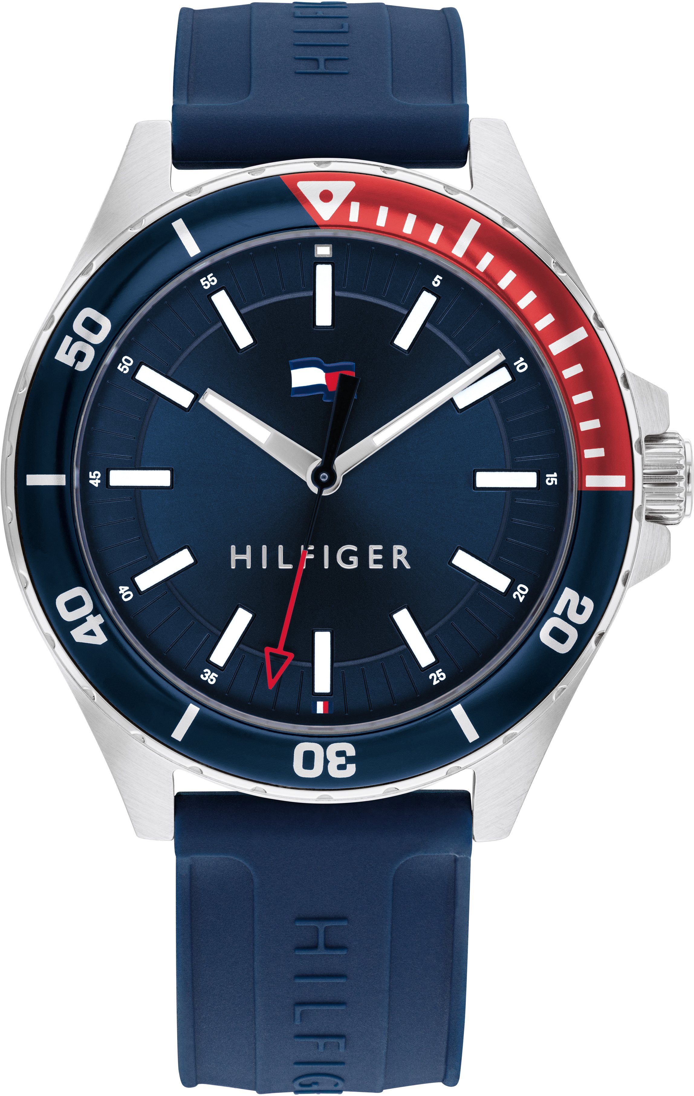 Tommy Hilfiger Quarzuhr SPORT, 1792009, Armbanduhr, Herrenuhr, analog