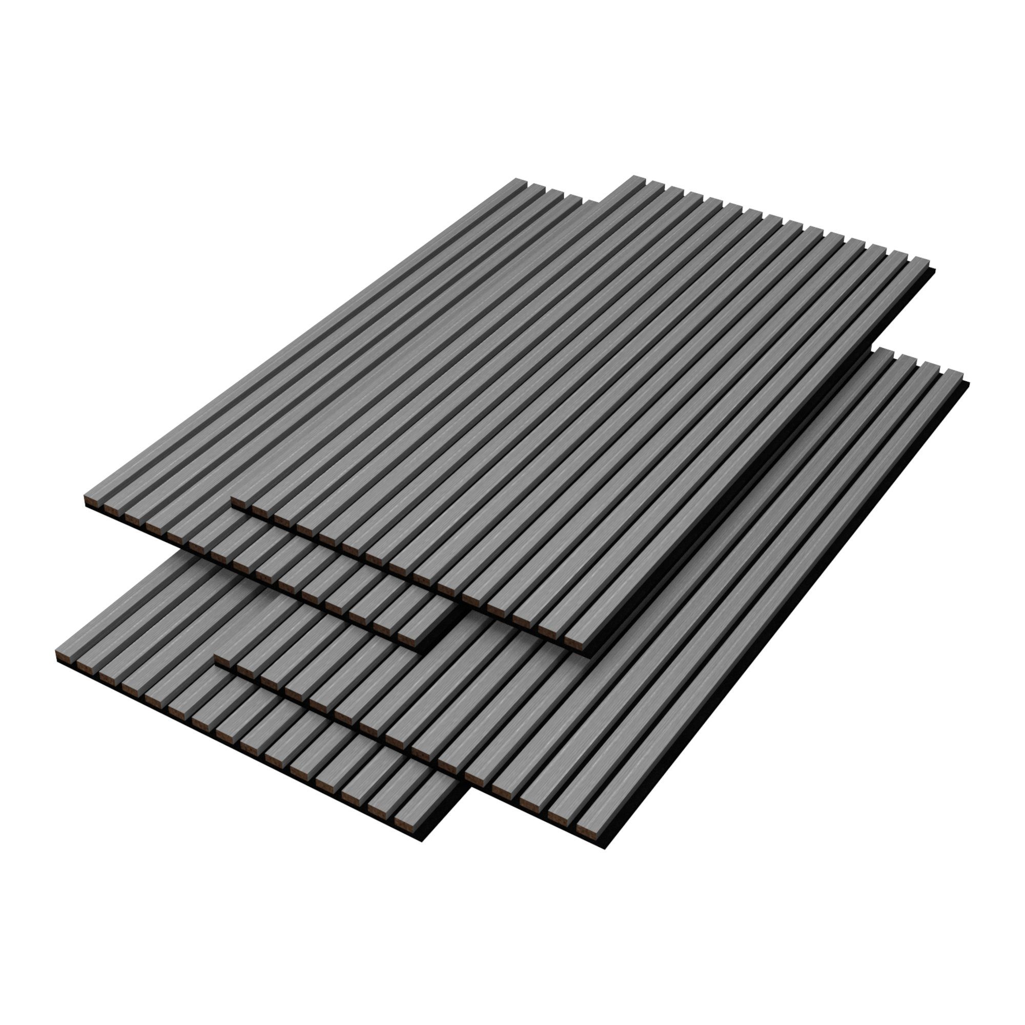 neu.holz 3D Wandpaneel, (Set, 4-tlg) »Vang« Akustik Wandpaneel im 4er Set E günstig online kaufen