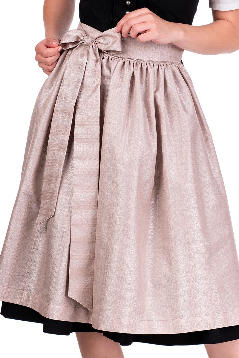 Hammerschmid Dirndlschürze Dirndlschürze - WALLERSEE KURZ - beige, rosa