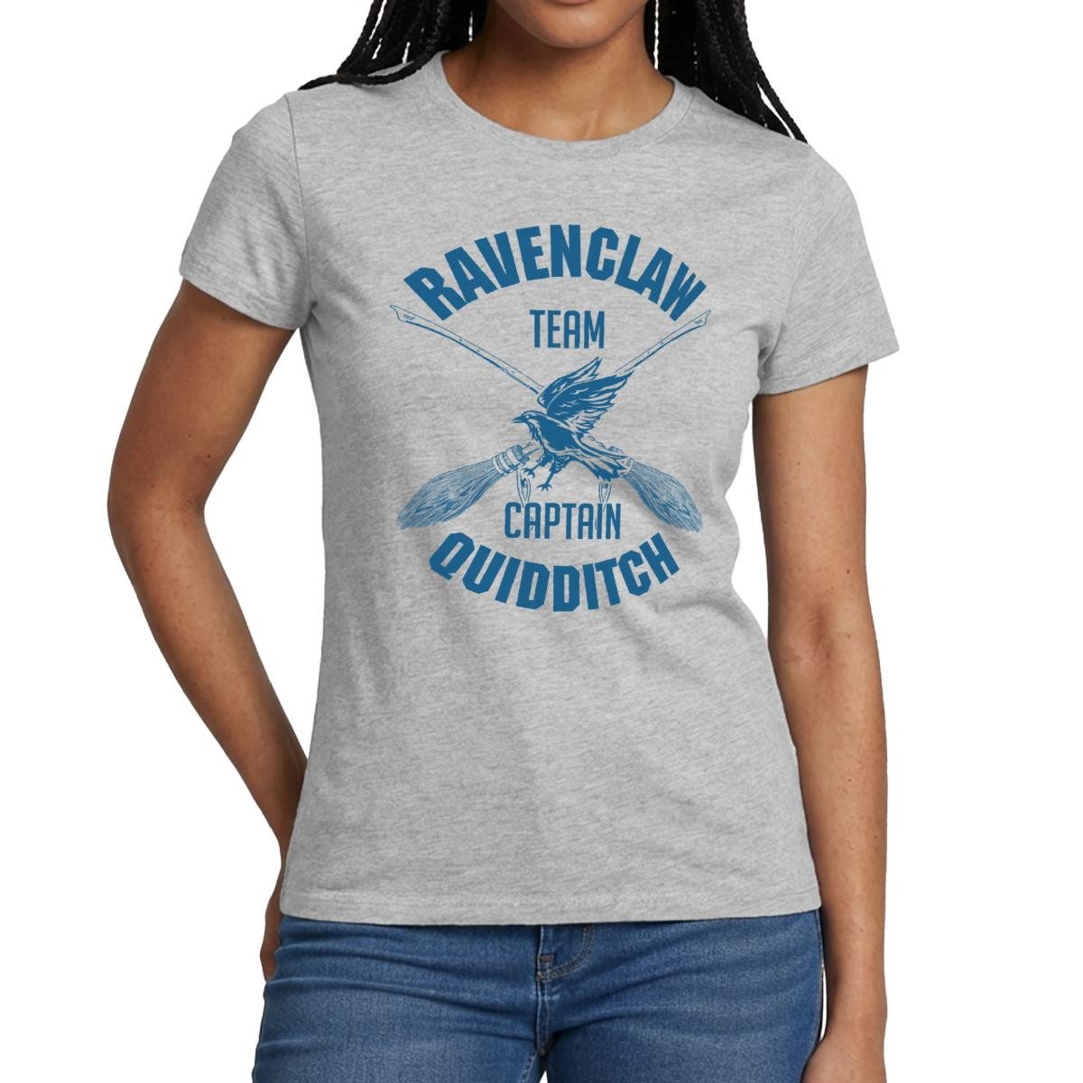 T-Shirt Harry Potter Ravenclaw Team Captain Quidditch Frauen T-Shirt